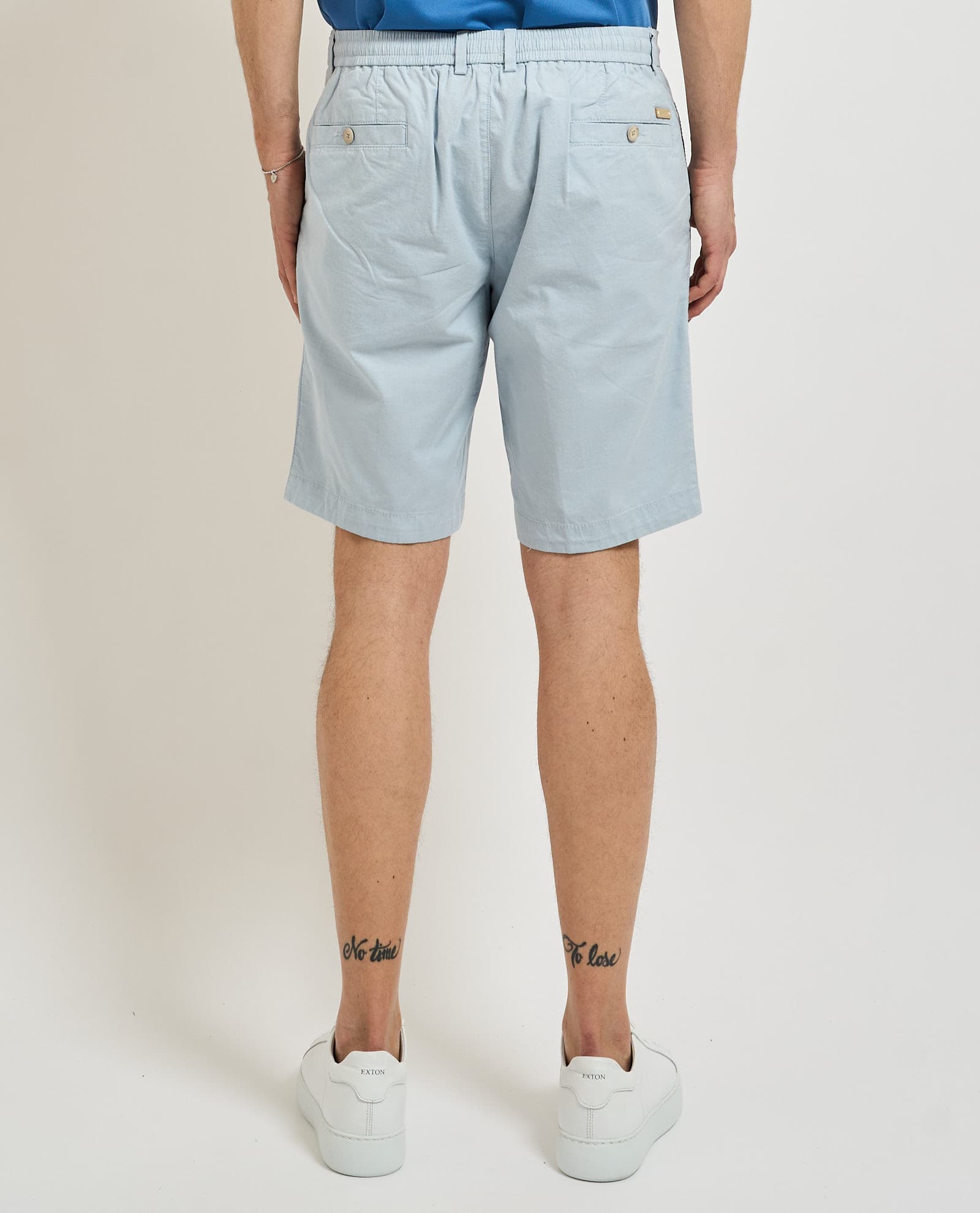 BUGATTI  Pantaloncini Celeste - 5