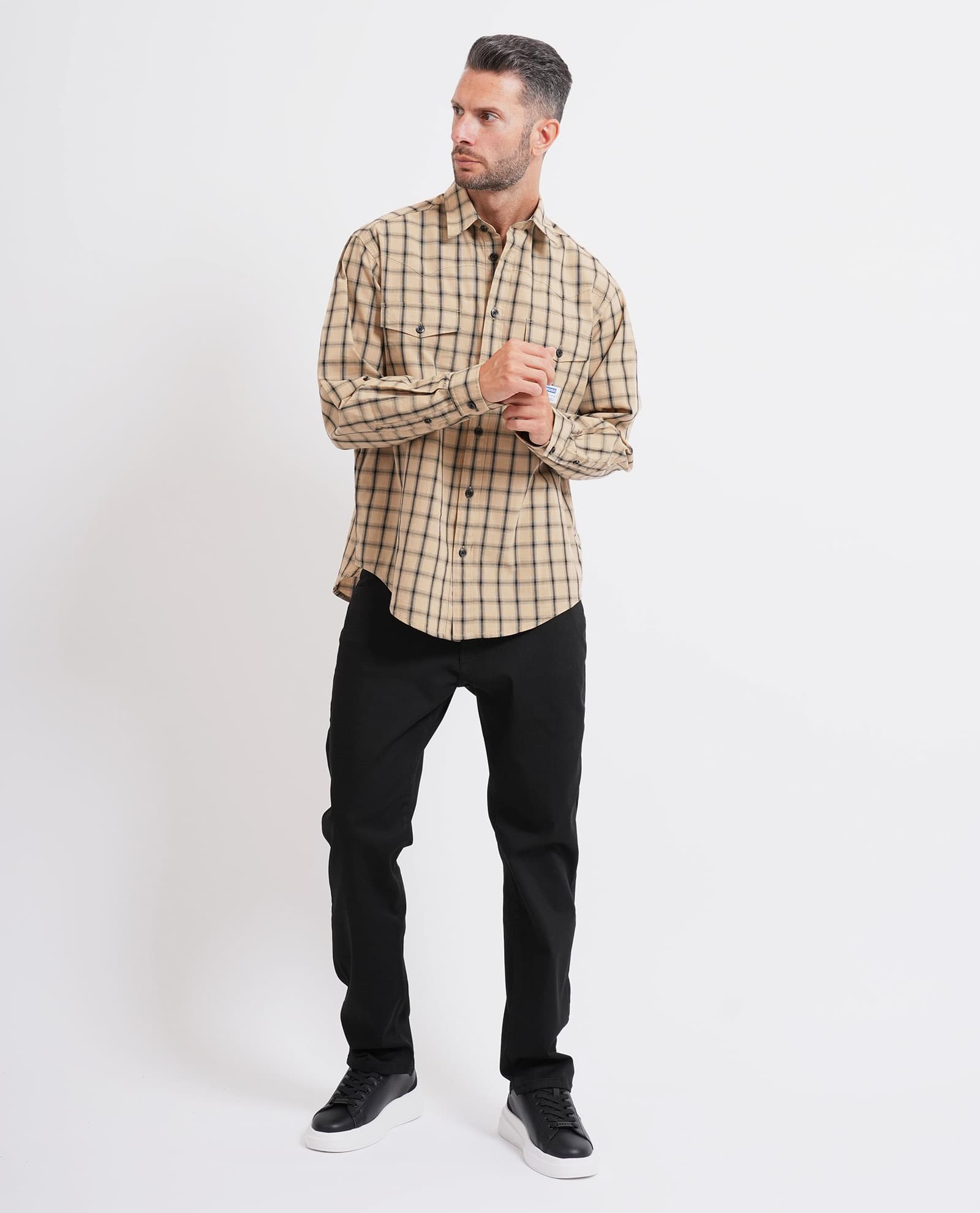 HUGO  Camicie Beige - 2