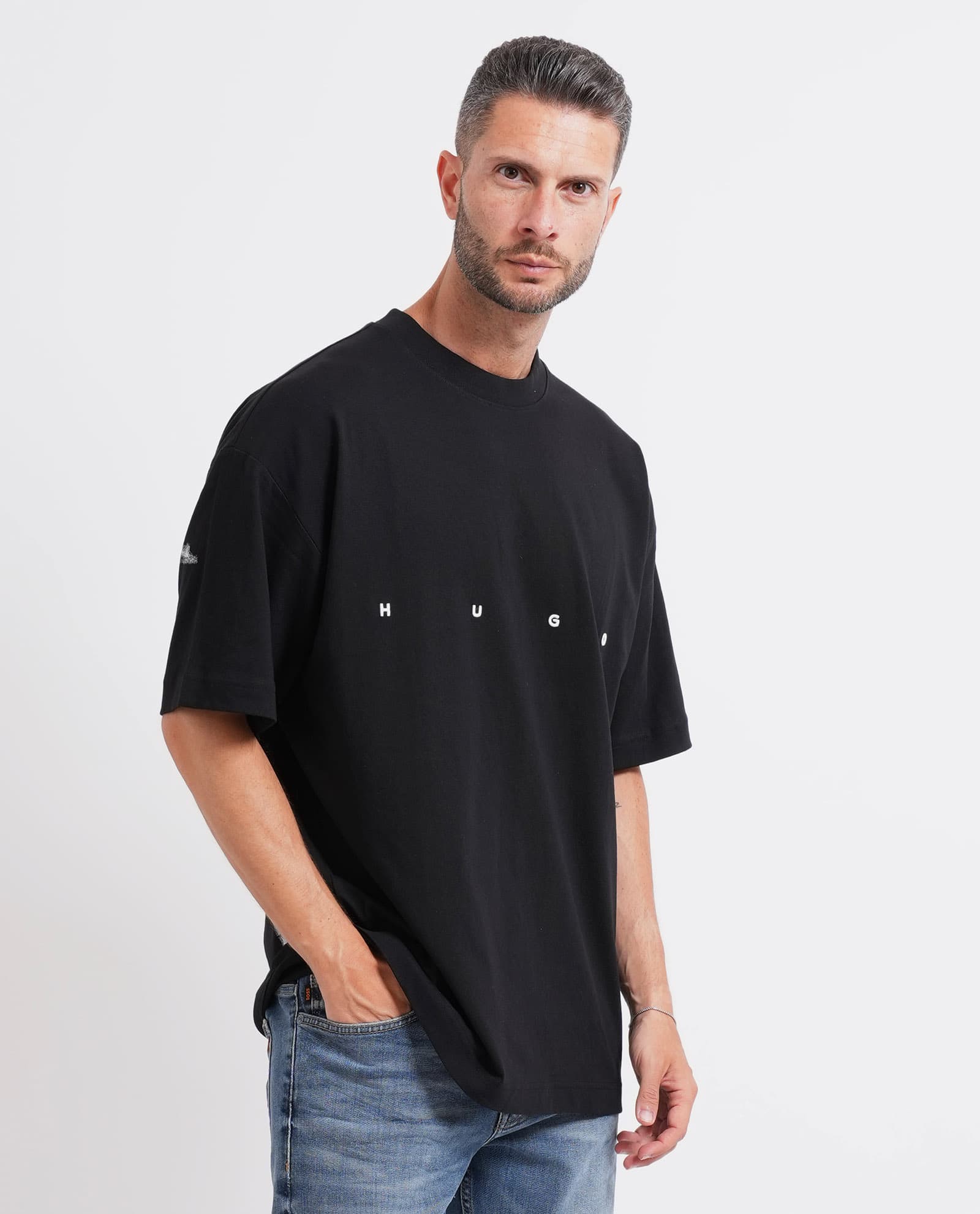 HUGO  T-shirt e Polo Nero - 3
