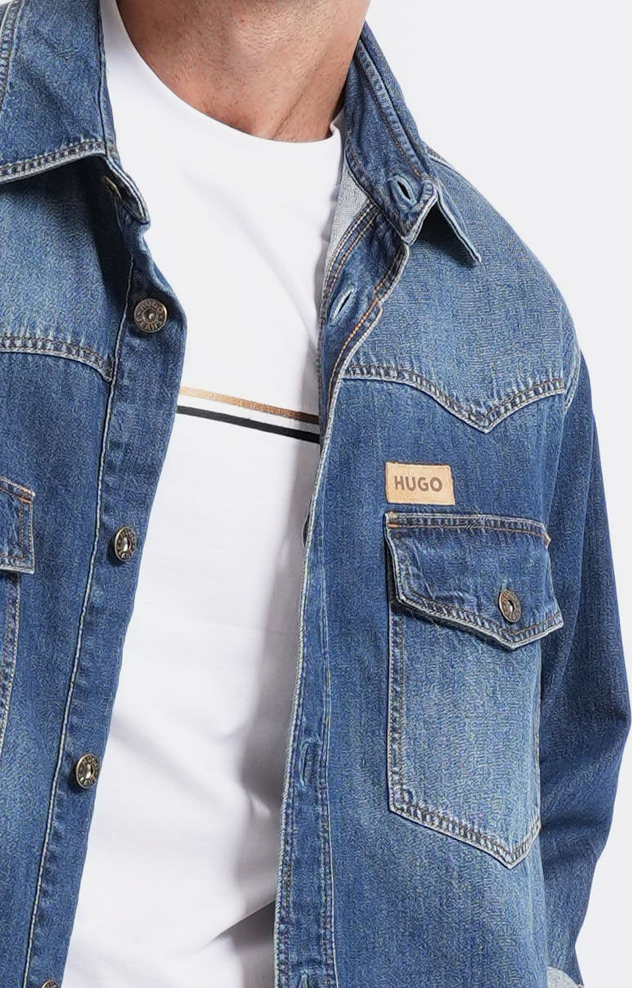 HUGO  Camicie Blu - 4
