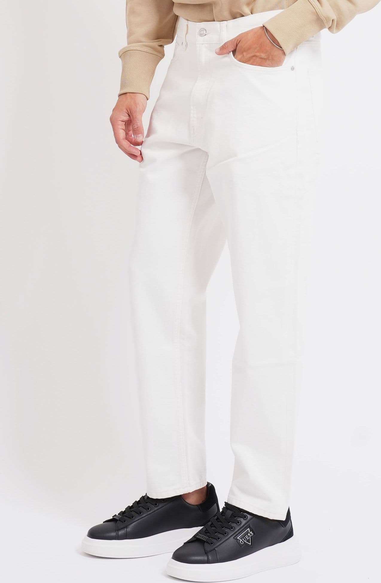 HUGO  Jeans Bianco - 4