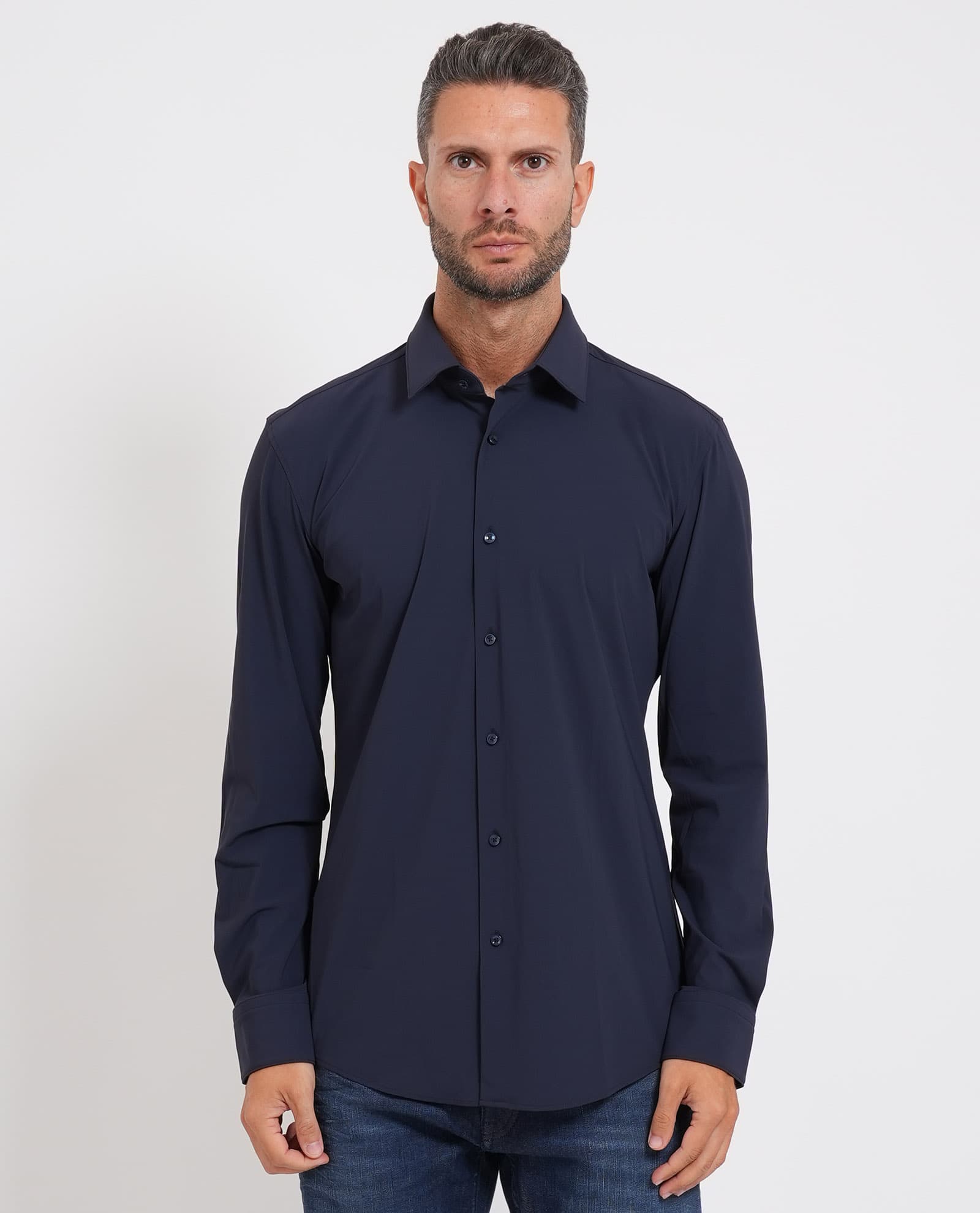 BOSS  Camicie Blu