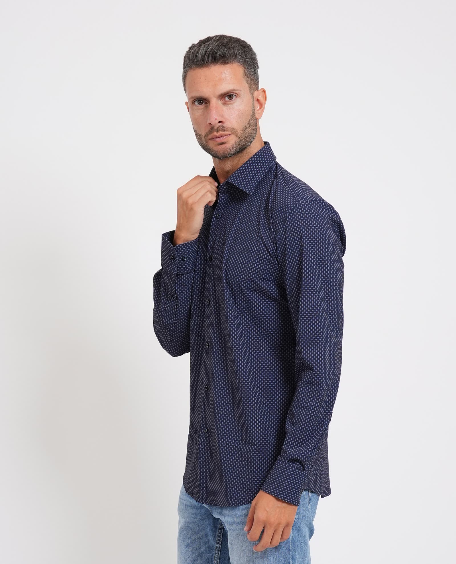 BOSS  Camicie Blu - 3