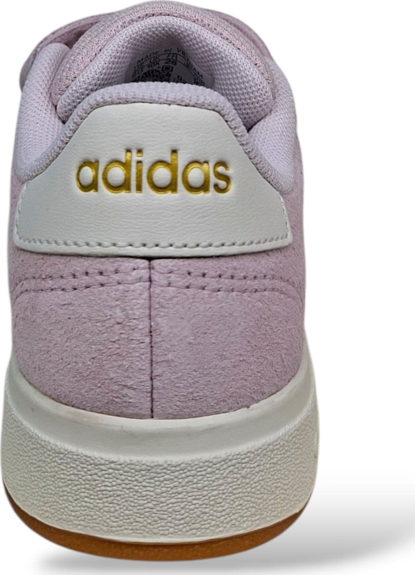 Adidas Grand Court Sneakers Bambine Ragazze Rosa Bianco | Taglia 20-35 | Suede Velcro | Scarpetteria Gica - 3