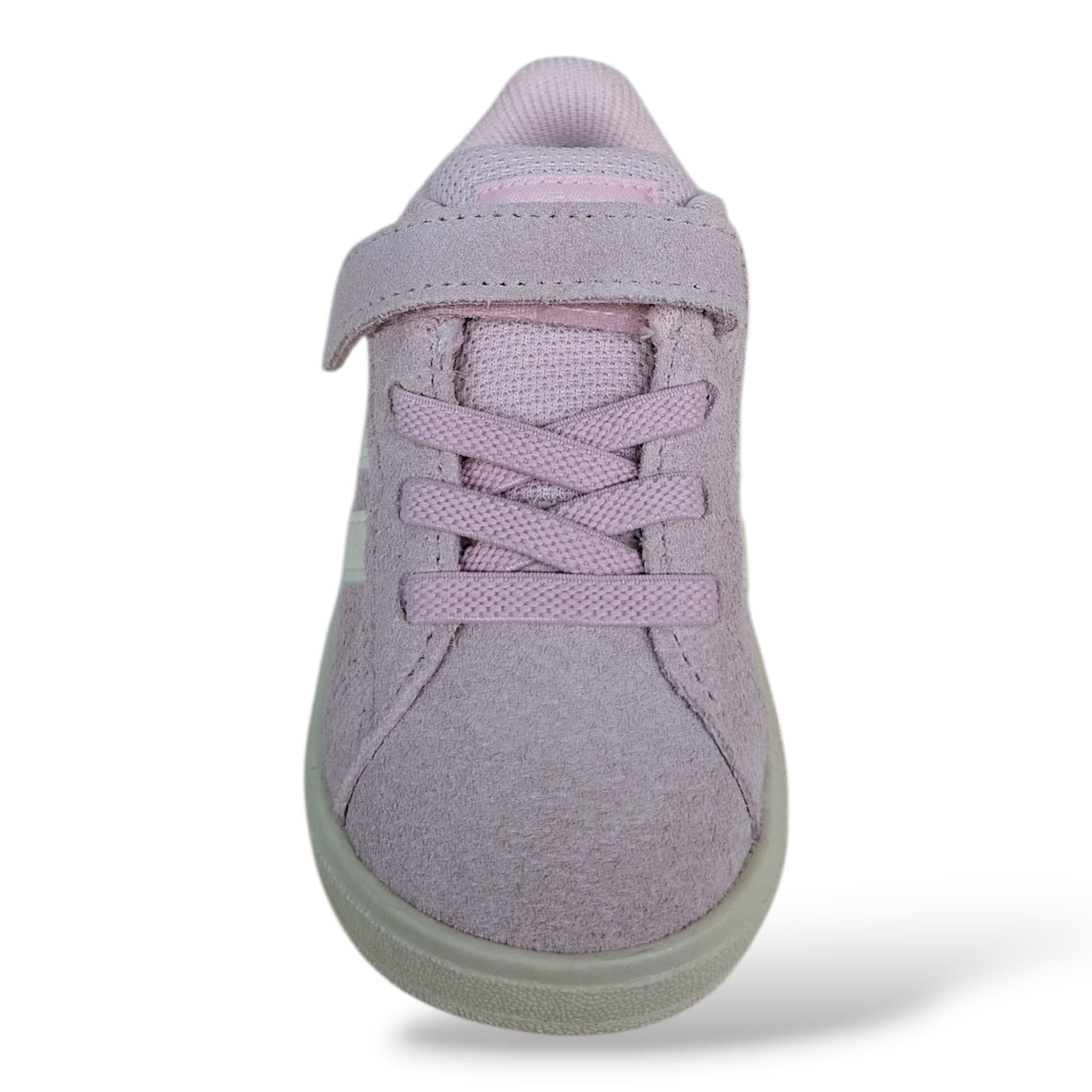 Adidas Grand Court Sneakers Bambine Ragazze Rosa Bianco | Taglia 20-35 | Suede Velcro | Scarpetteria Gica - 9