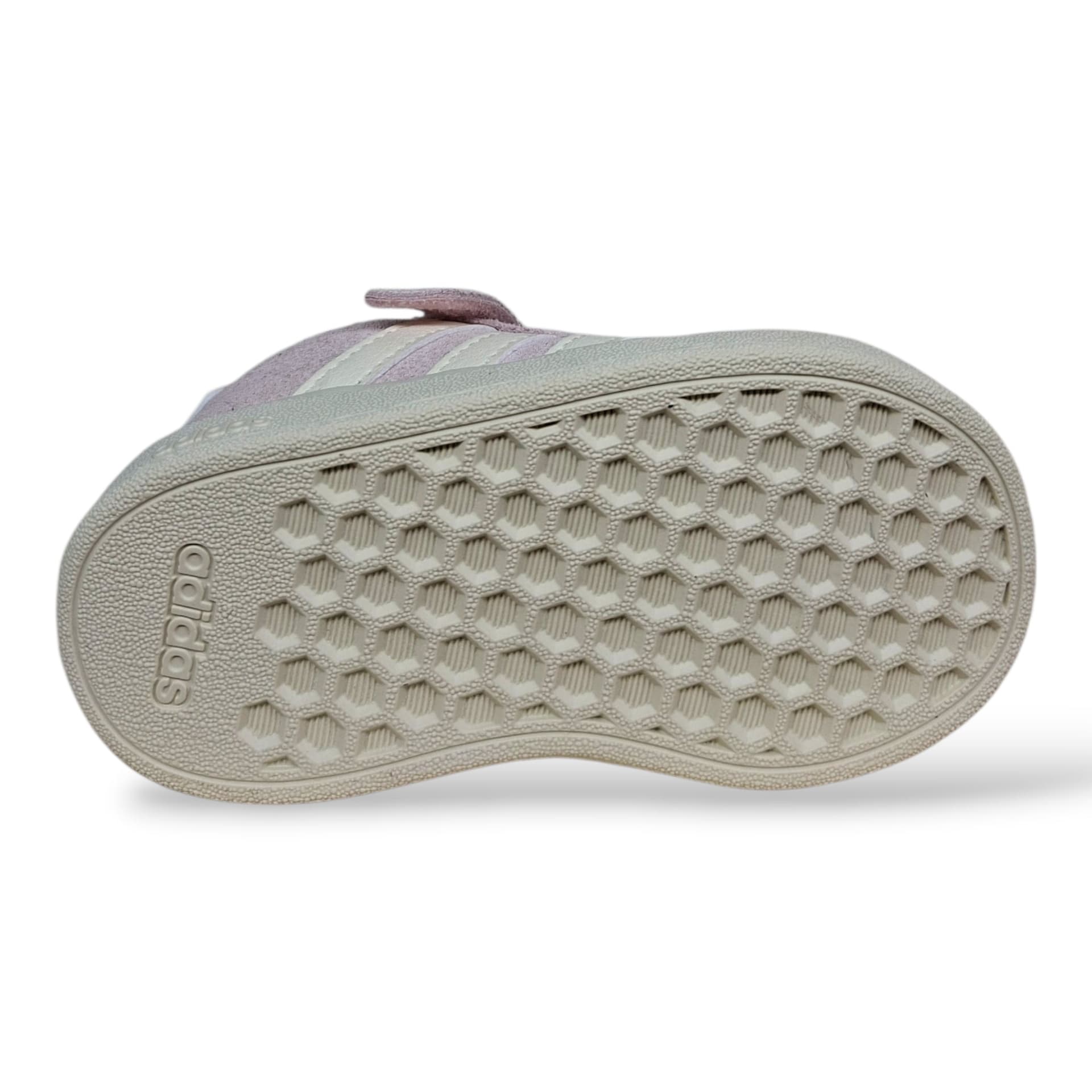 Adidas Grand Court Sneakers Bambine Ragazze Rosa Bianco | Taglia 20-35 | Suede Velcro | Scarpetteria Gica - 10