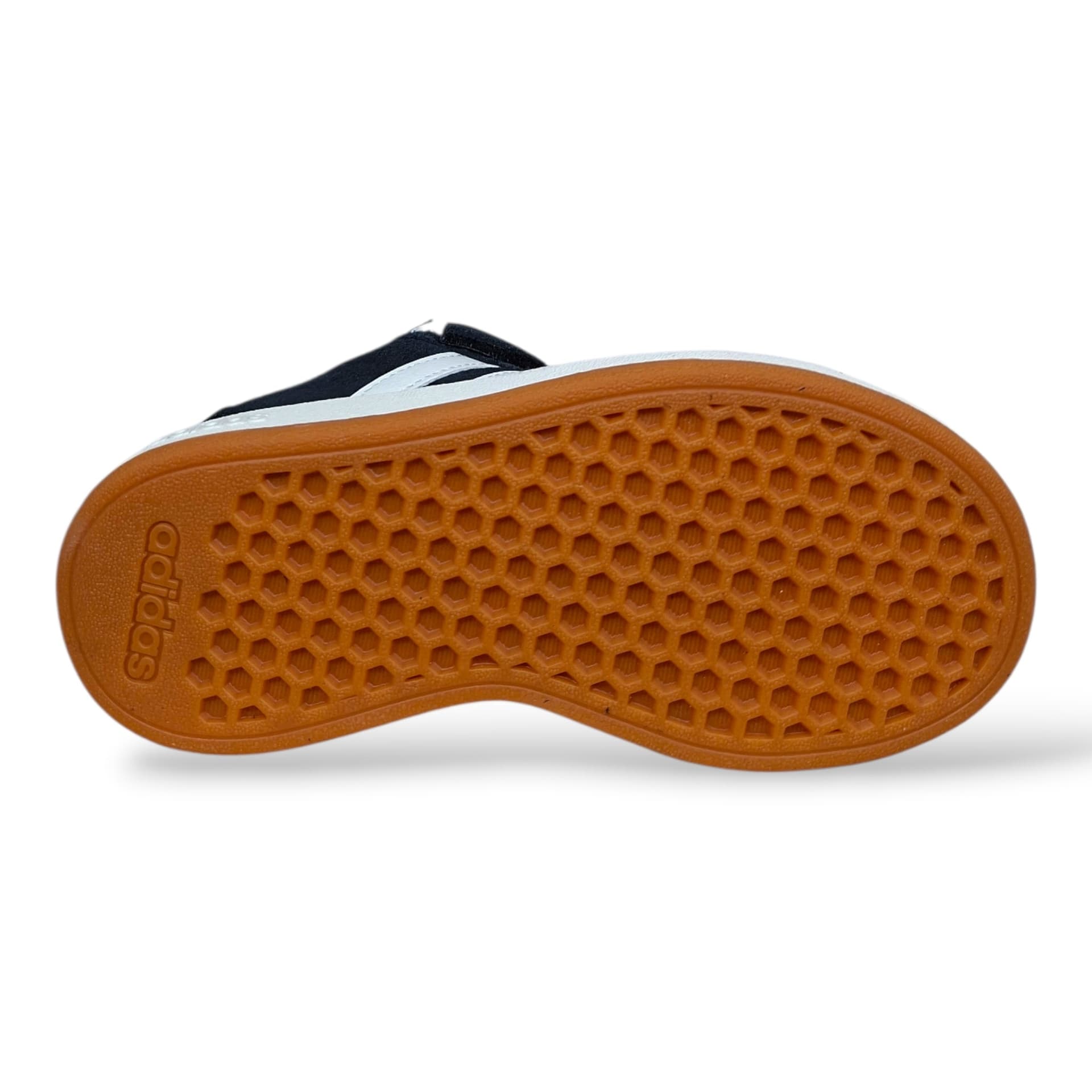 Adidas Grand Court Sneakers Bambini Nero Bianco | Taglia 20-35 | Suede Velcro | Scarpetteria Gica - 5