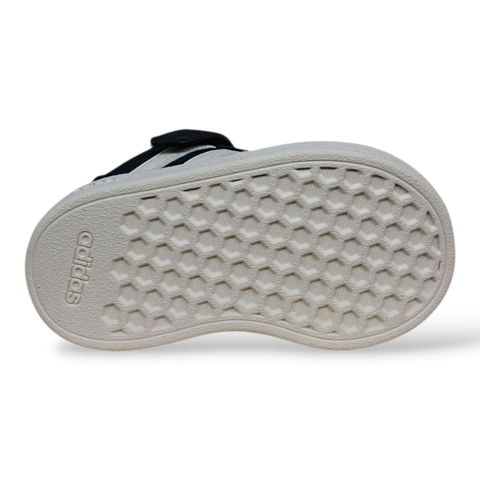 Adidas Grand Court Sneakers Bambini Nero Bianco | Taglia 20-35 | Suede Velcro | Scarpetteria Gica - 10