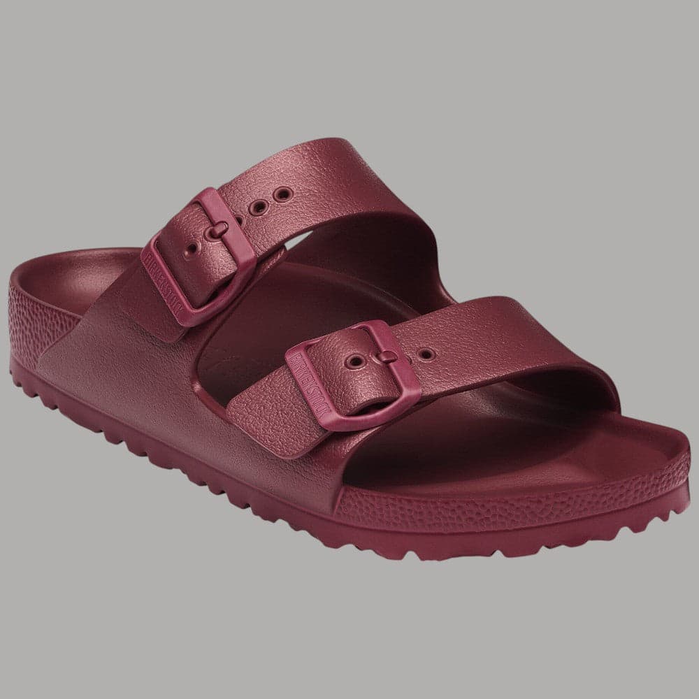 Birkenstock Ciabatte Arizona Donna EVA Leggere Ammortizzanti Calzata Narrow Fit Rosso Vino - 9