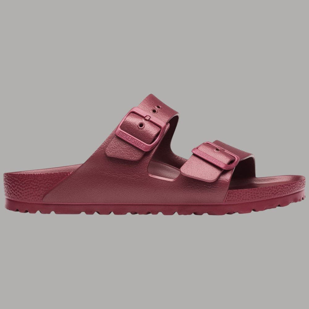 Birkenstock Ciabatte Arizona Donna EVA Leggere Ammortizzanti Calzata Narrow Fit Rosso Vino - 6