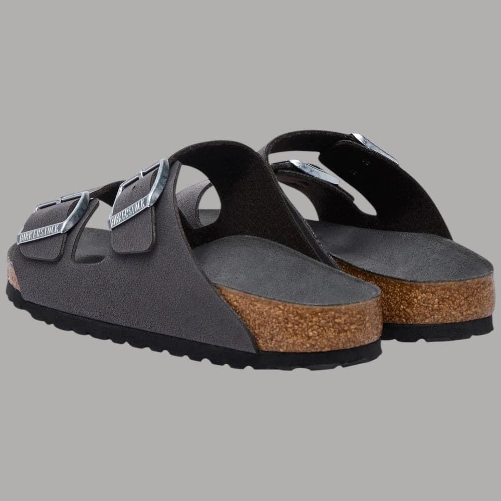 Birkenstock Ciabatte Donna Arizona Triples Nubuck Plantare Anatomico Made Germany - 4
