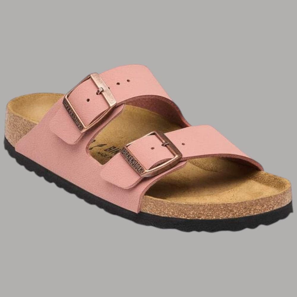 Birkenstock Ciabatte Arizona Donna Birko-Flor Nabuk Suola EVA Narrow Fit - 9
