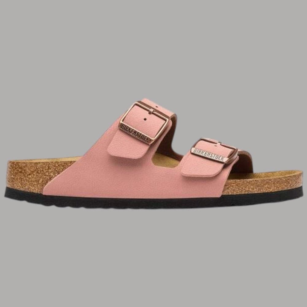 Birkenstock Ciabatte Arizona Donna Birko-Flor Nabuk Suola EVA Narrow Fit - 2