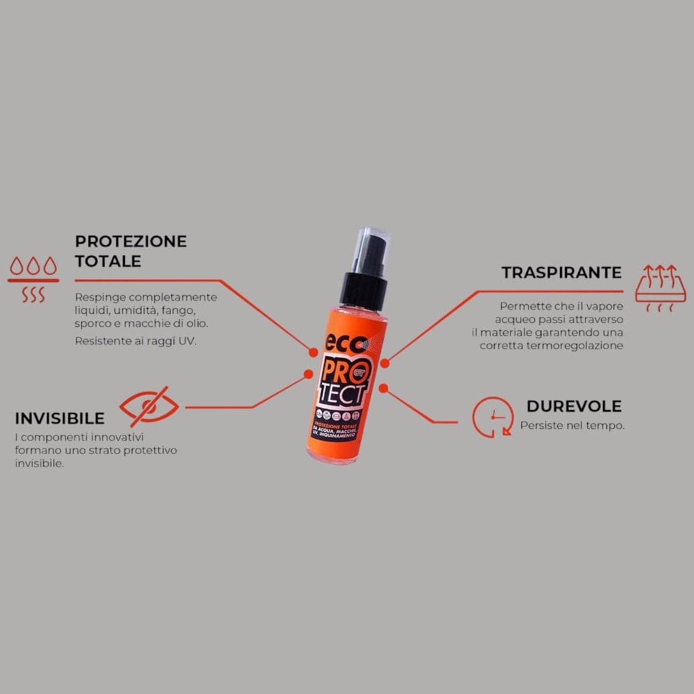 ECO PROTECT Spray Protettivo Scarpe 100ML Impermeabile e Biodegradabile - 2