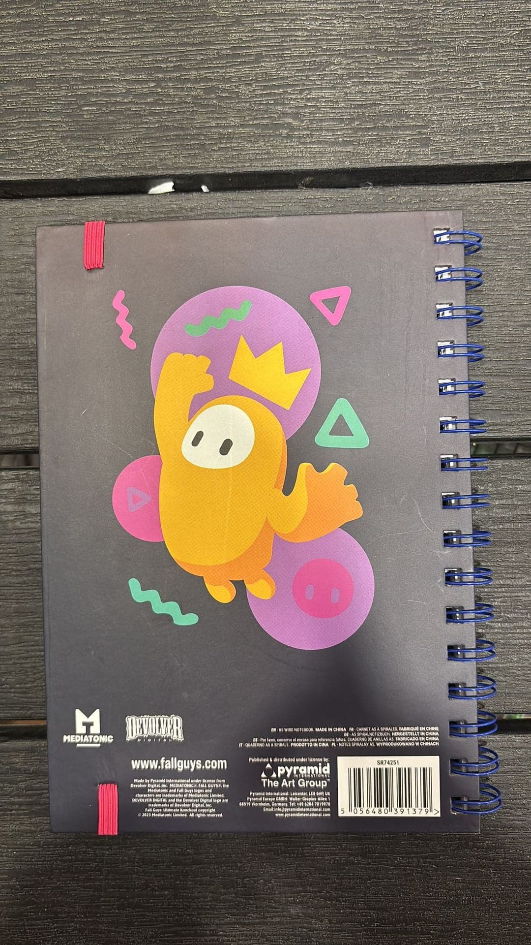 Quaderno A5 Fall Guys Nothing But Vibes - Sr74251 - 2