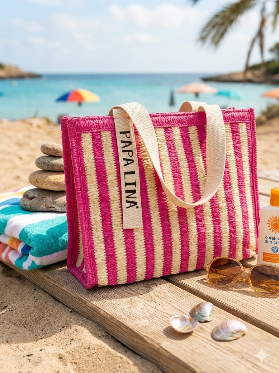 Borsa Mare Papalina Keywest Capiente e Pratica per Spiaggia - 7