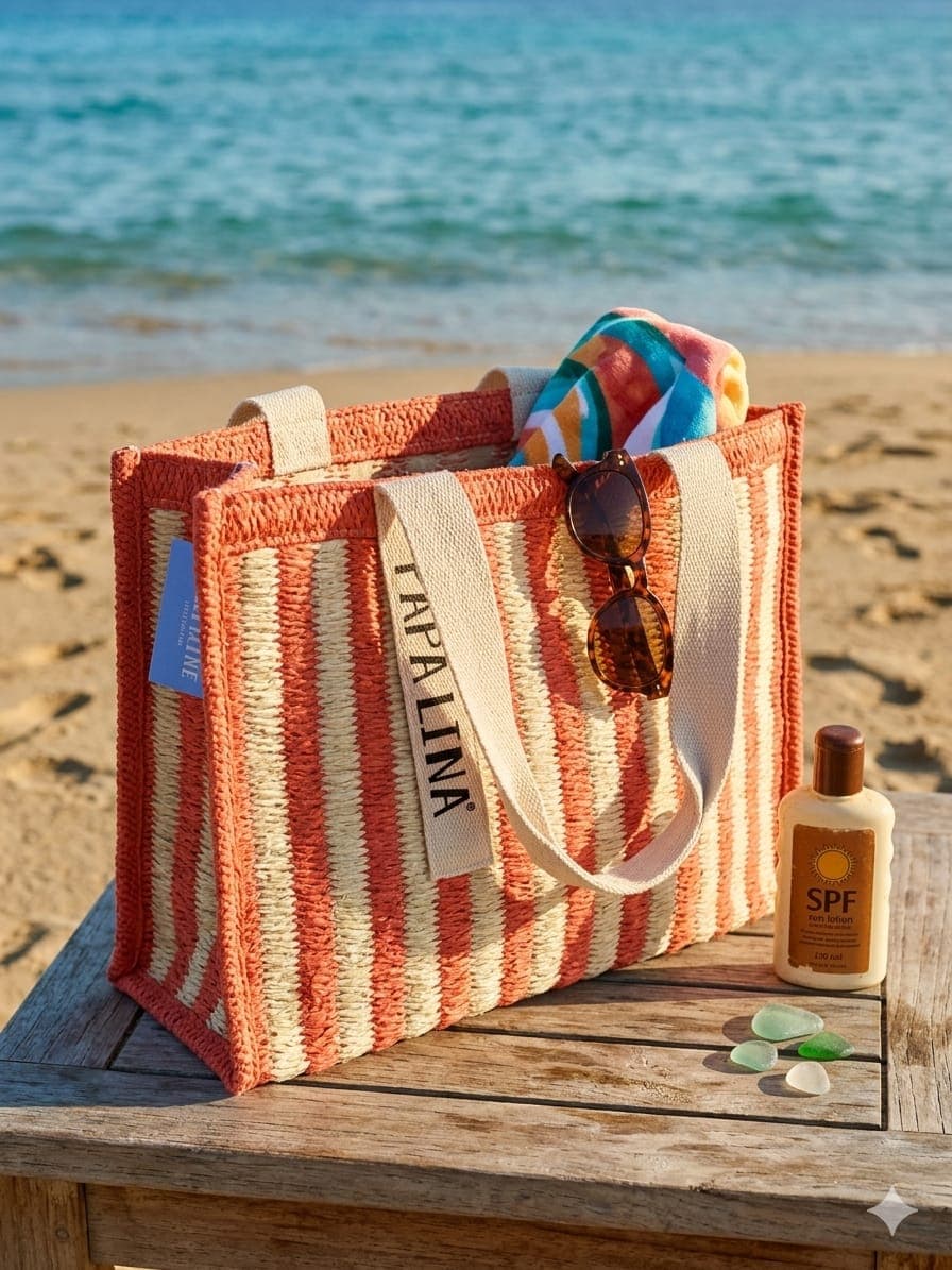 Borsa Mare Papalina Keywest Capiente e Pratica per Spiaggia - 4