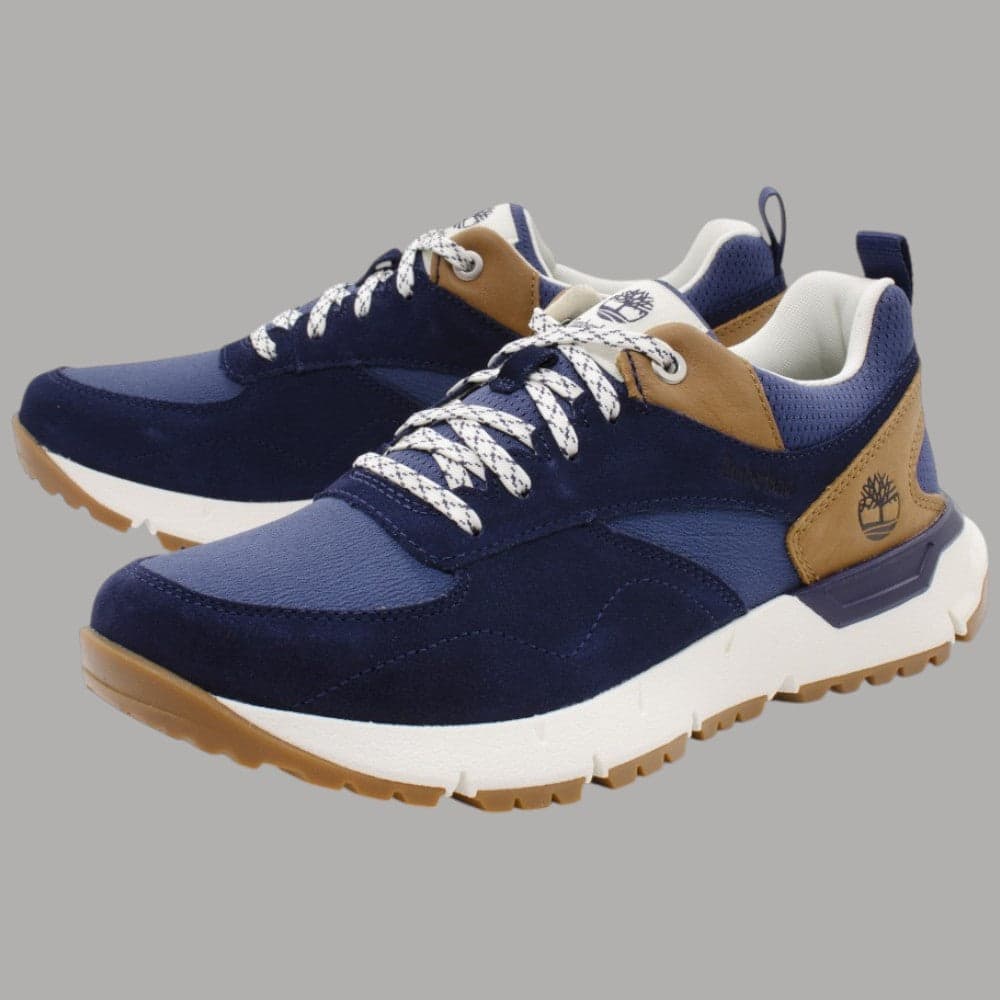 Timberland Sneakers Uomo Voyager Park Low Lace Pelle Tomaia Traspirante - 6