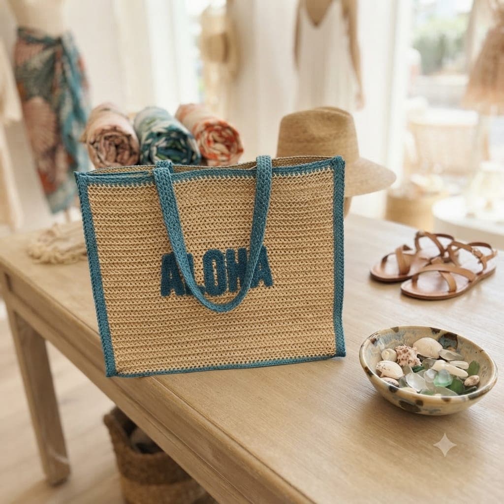 Borsa Mare Papalina Aloha Capiente e Colorata per Spiaggia - 4