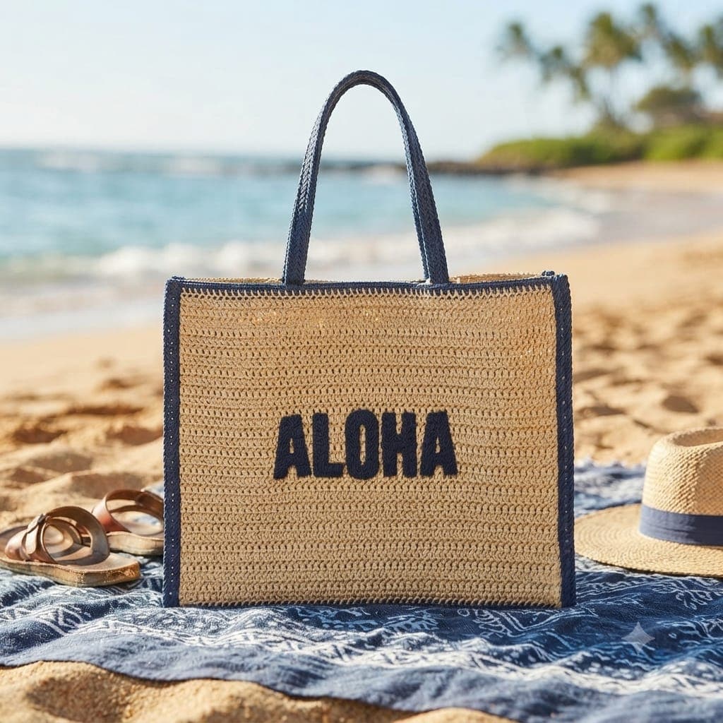 Borsa Mare Papalina Aloha Capiente e Colorata per Spiaggia - 2
