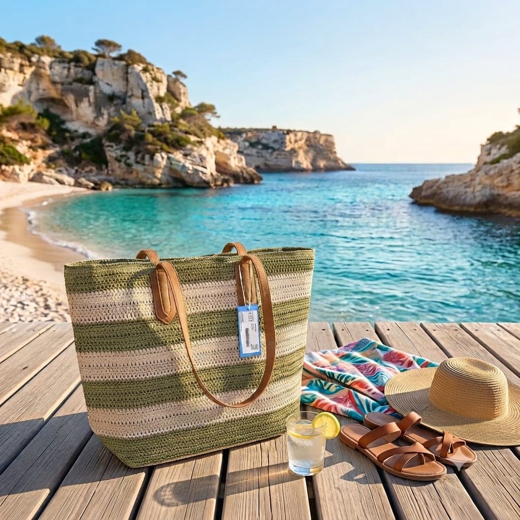 Borsa Mare Papalina Hurgada Capiente e Pratica per Spiaggia - 4