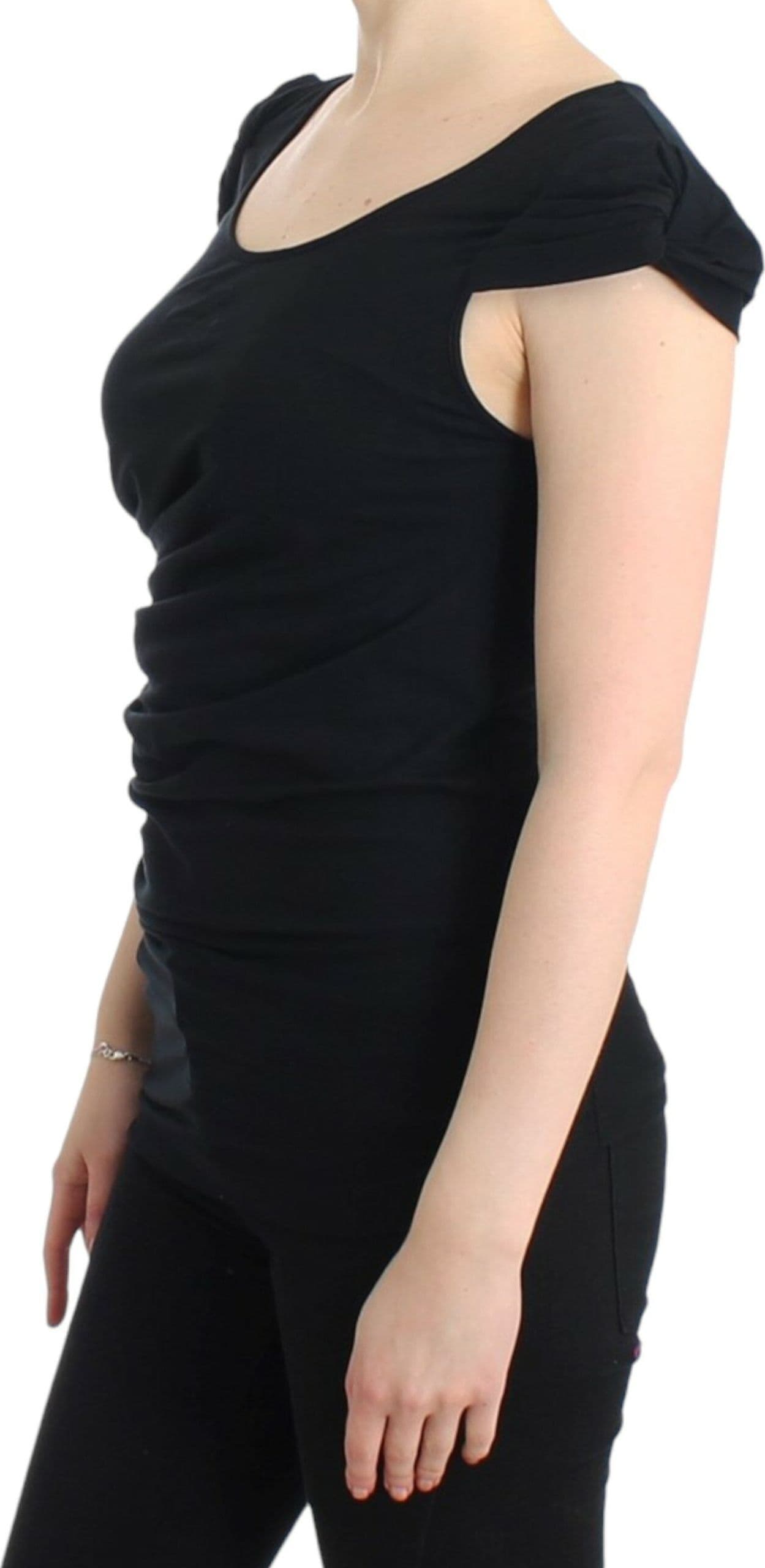 Black Cotton Top - 2