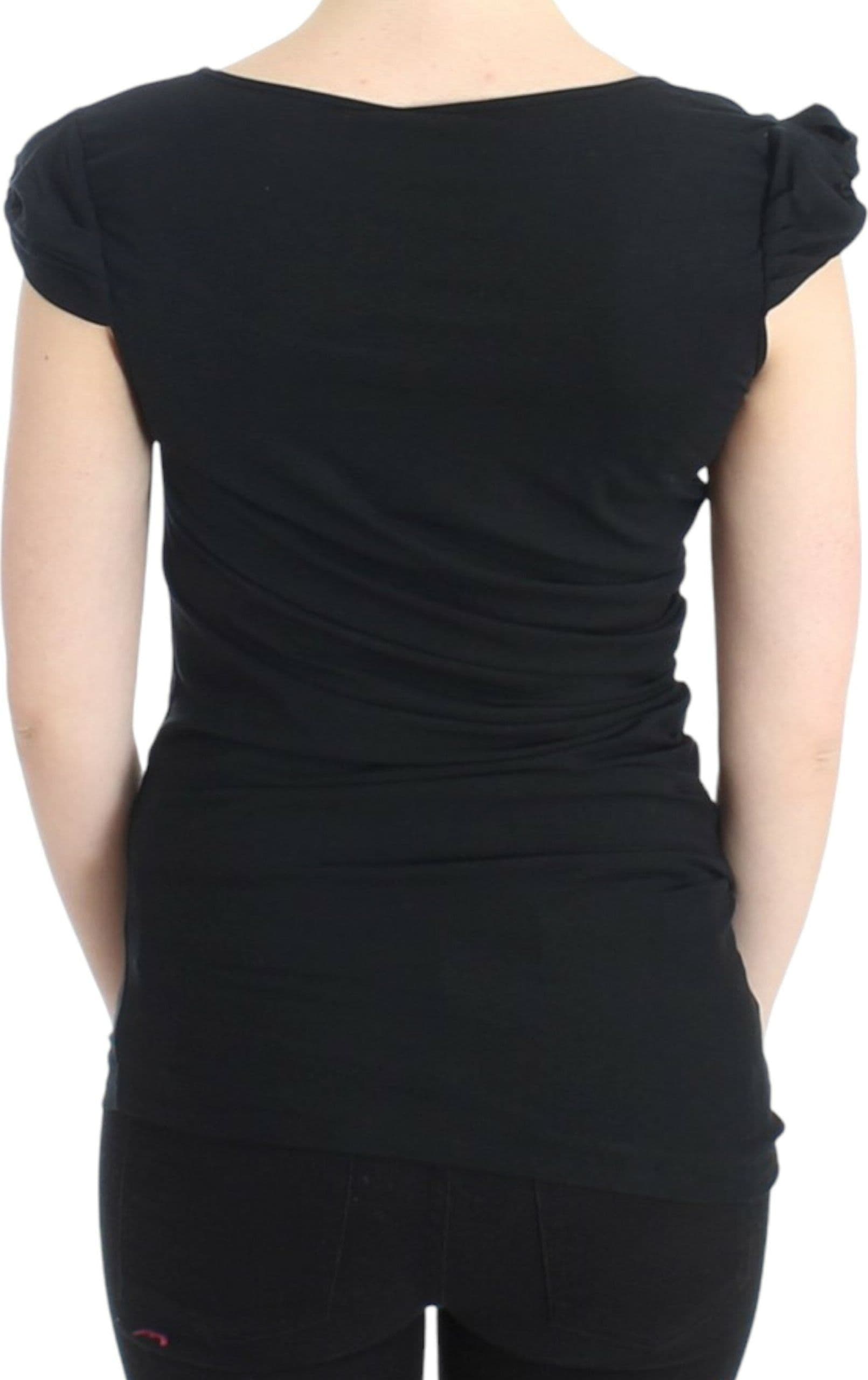 Black Cotton Top - 3