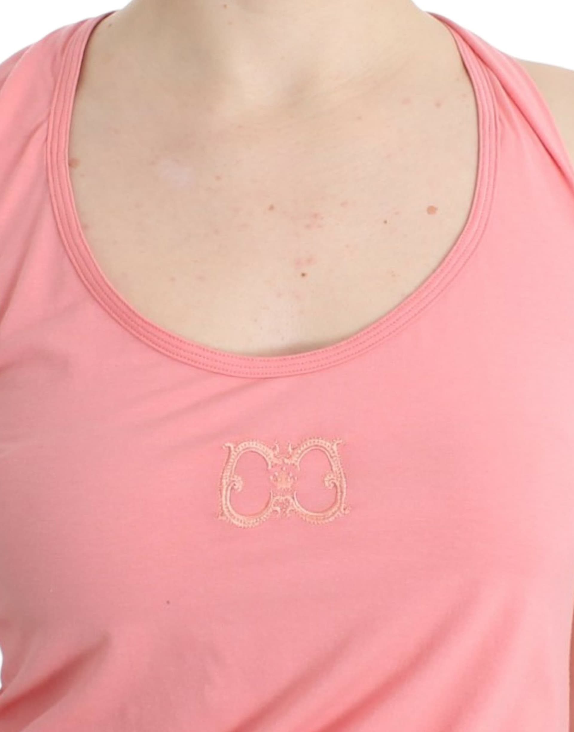 Pink cotton tank top - 5