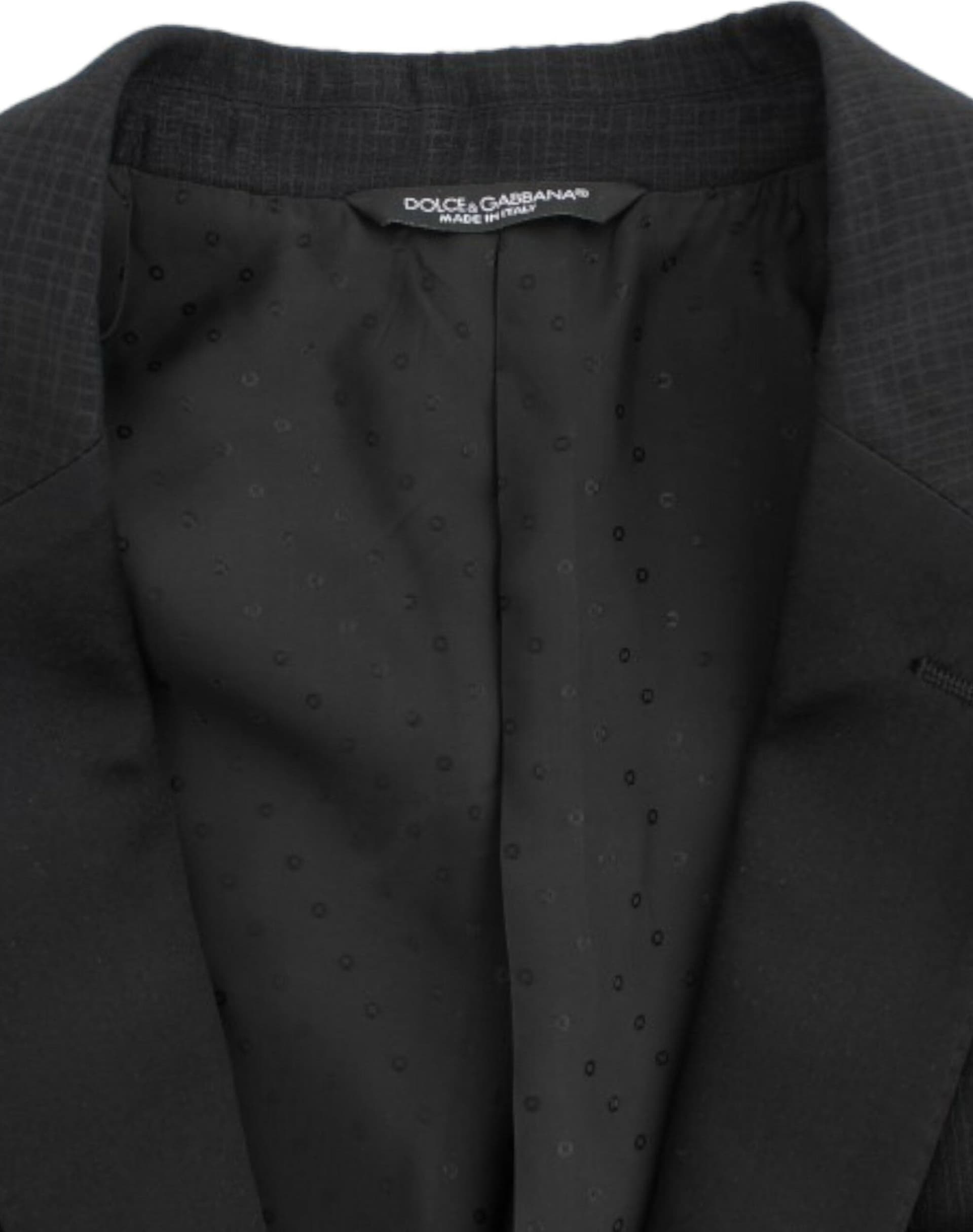 Black wool MARTINI slim blazer - 6