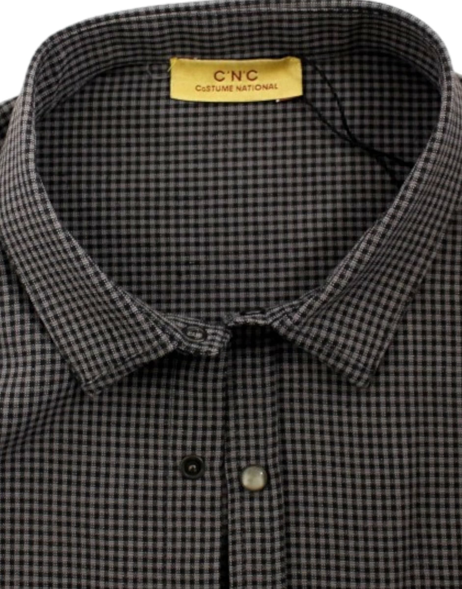 Gray linen casual shirt - 3