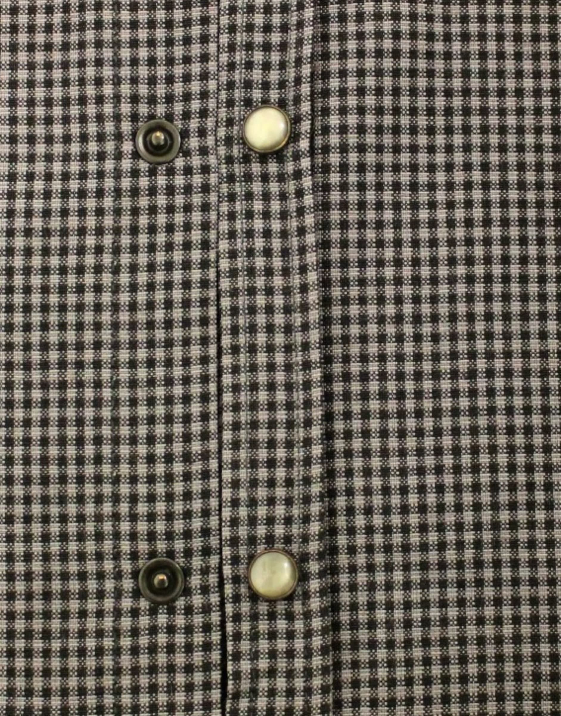 Gray linen casual shirt - 4