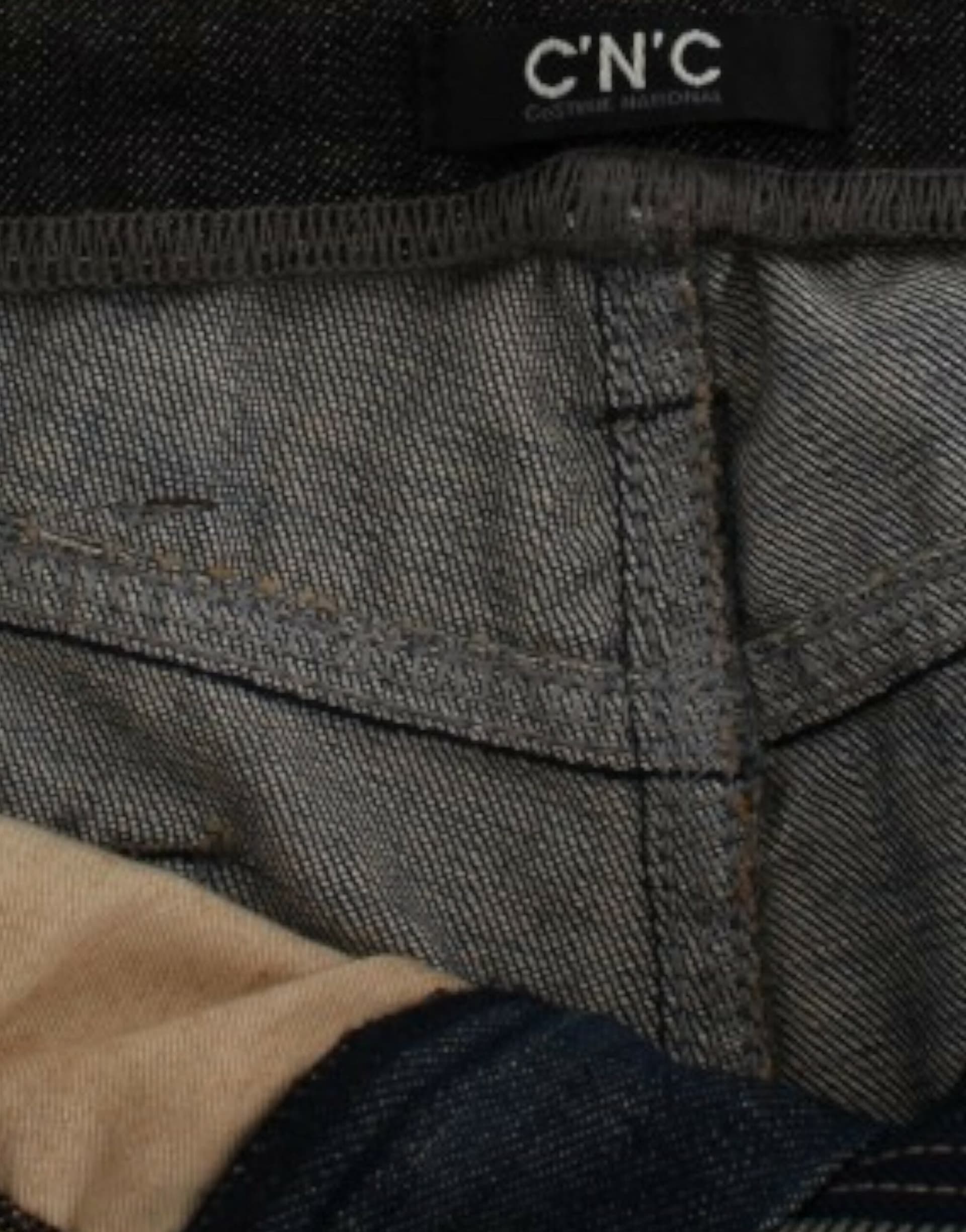 Blue straight leg jeans - 5