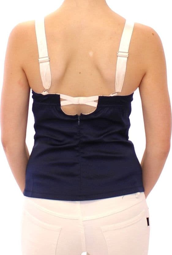 Blue Sailor Motive Tank Top - 3