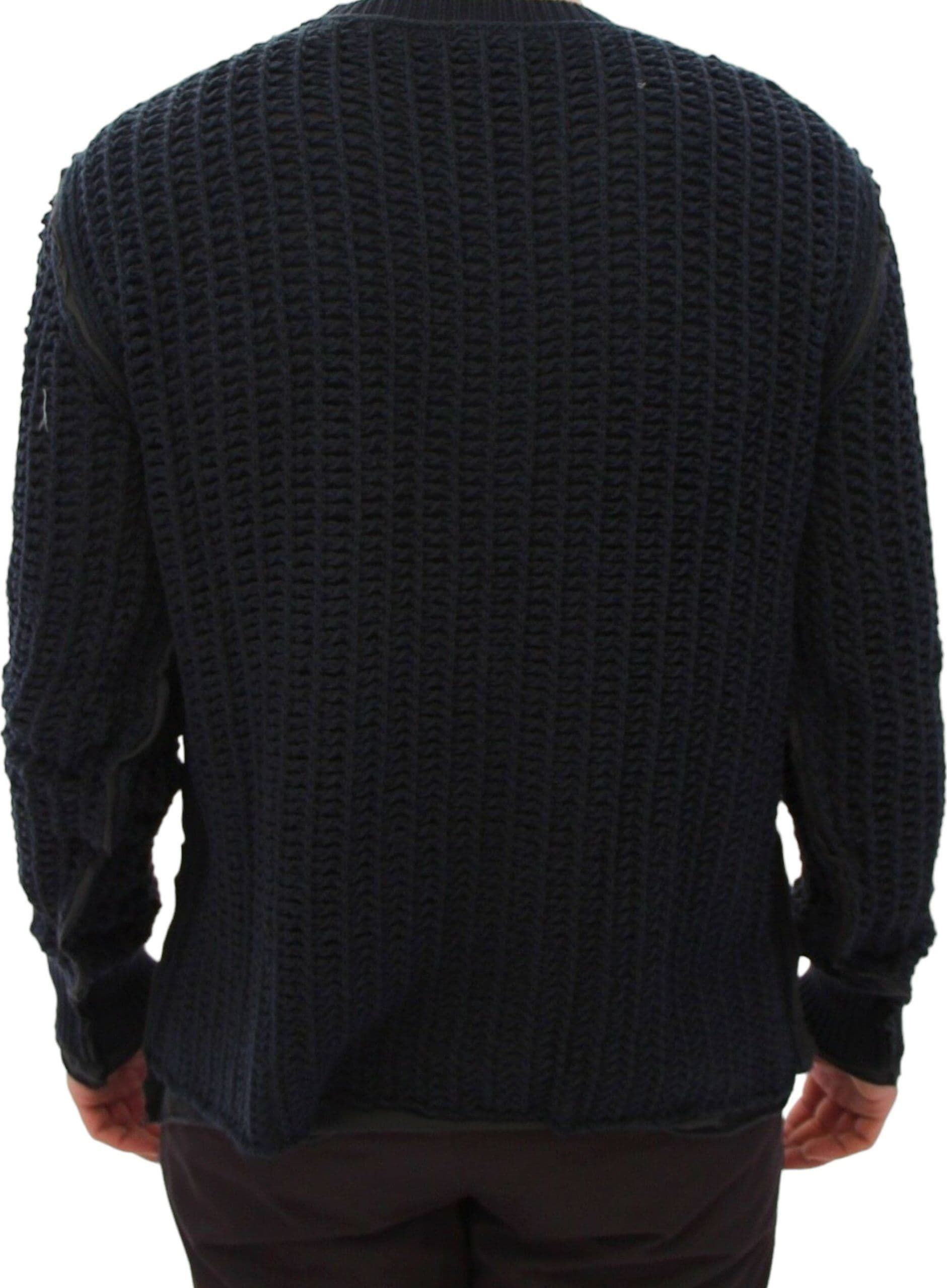 Blue Runway Netz Pullover Netted Sweater - 3