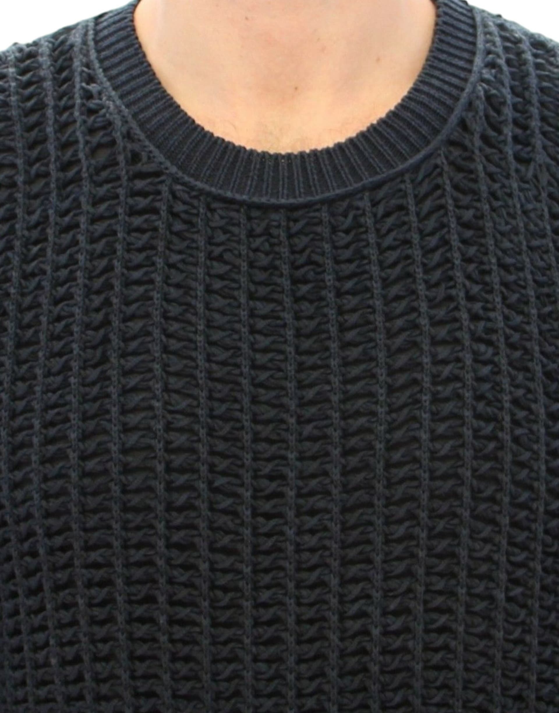 Blue Runway Netz Pullover Netted Sweater - 4