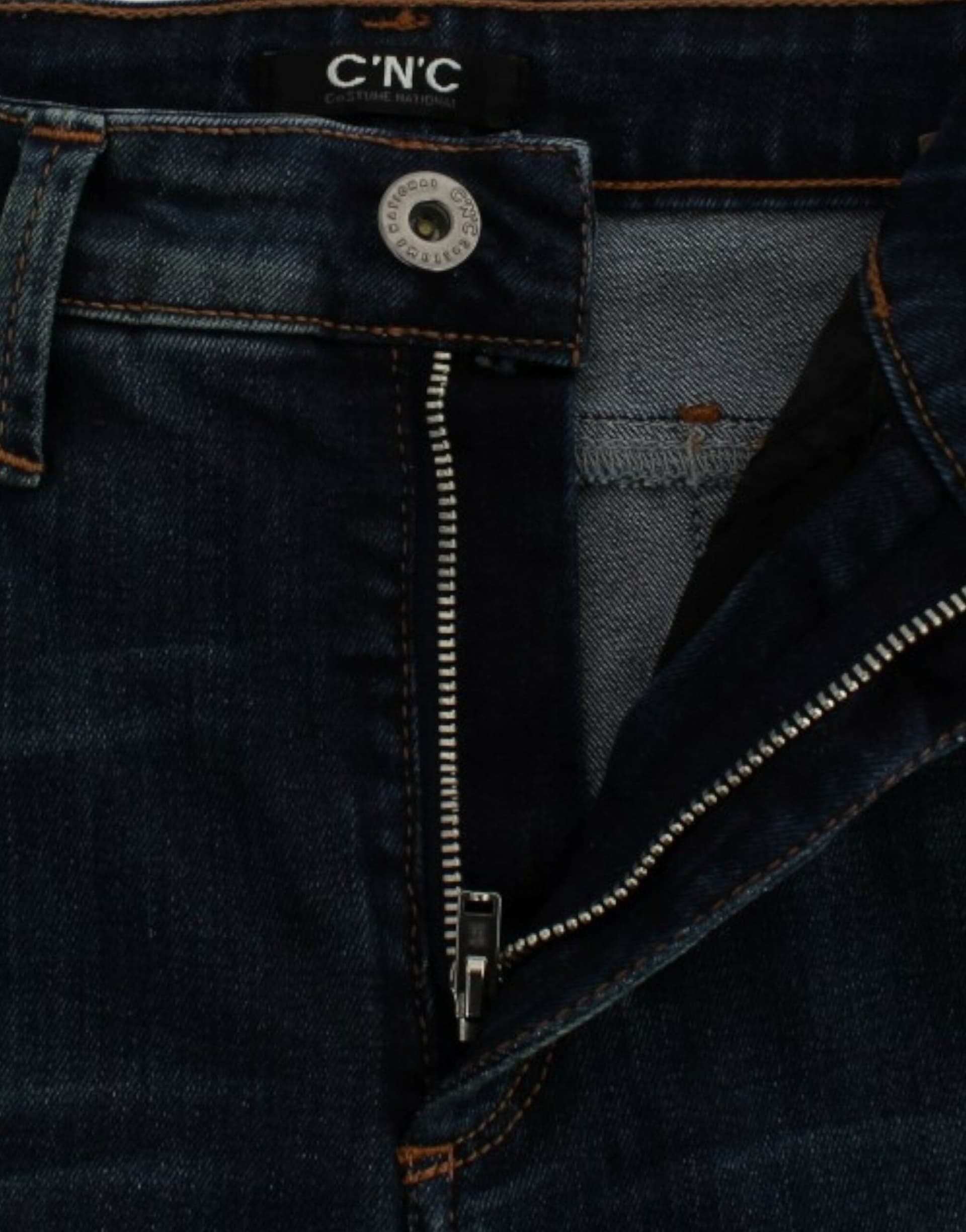 Blue straight leg jeans - 5