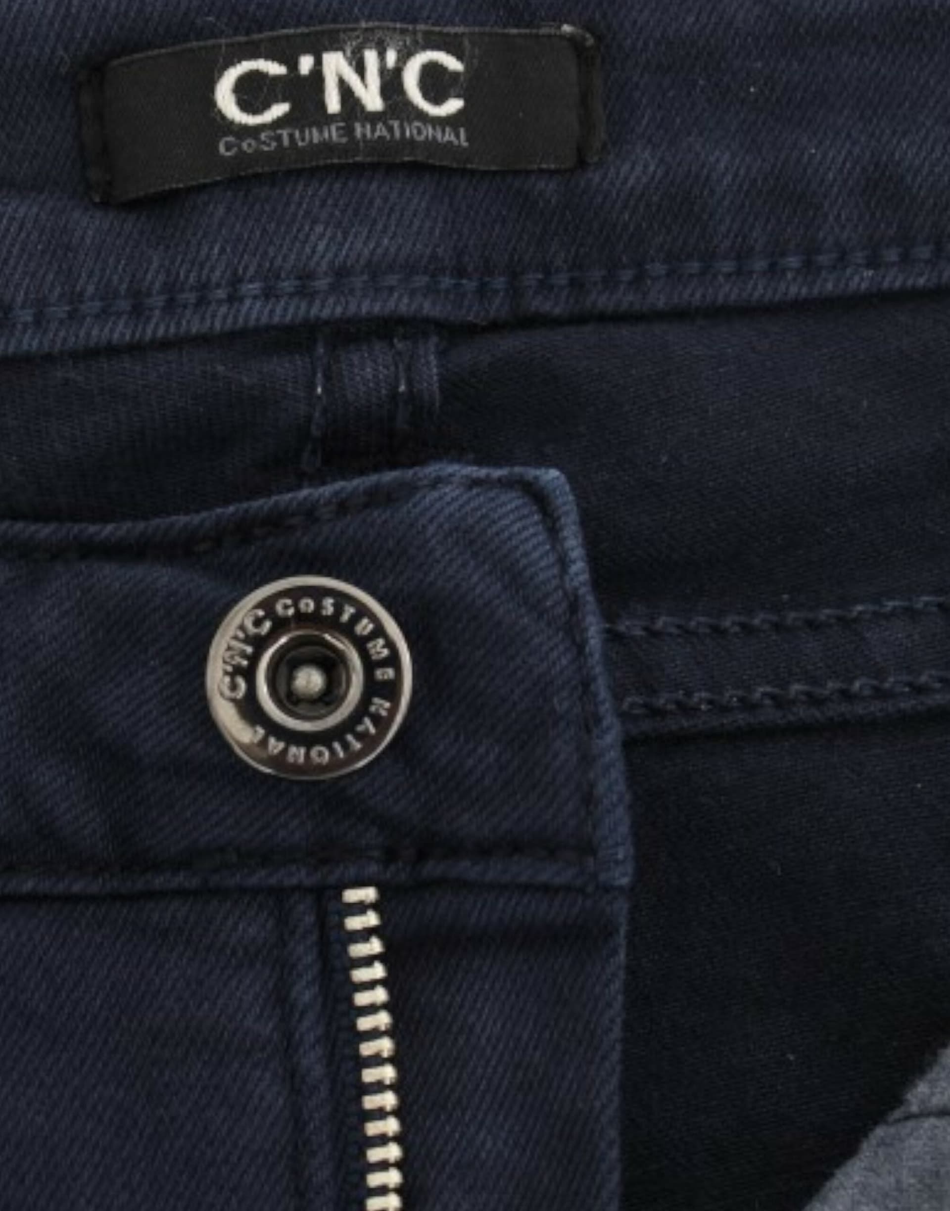 Blue straight leg jeans - 6