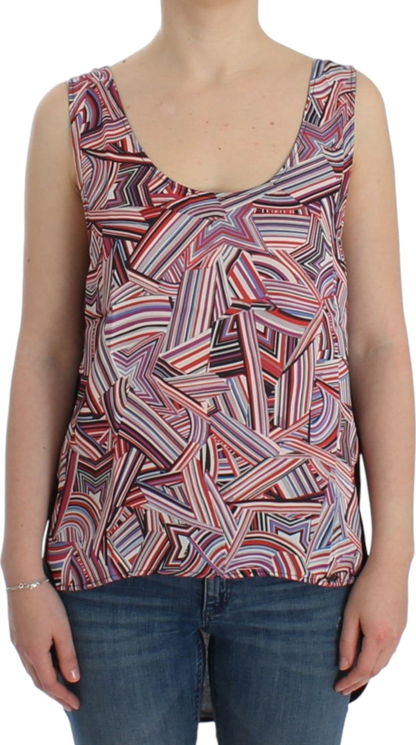 Multicolor sleeveless top - 2
