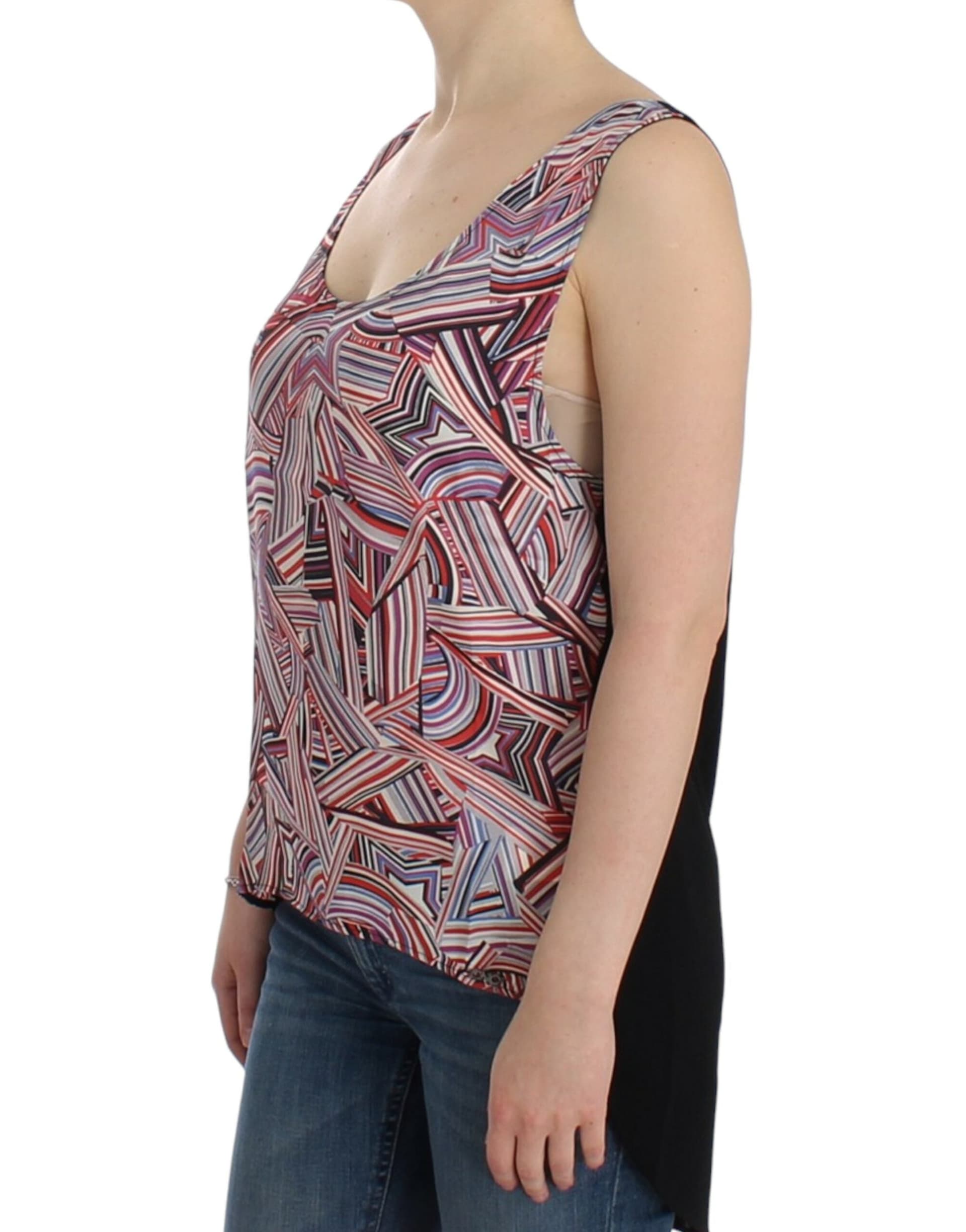 Multicolor sleeveless top - 7
