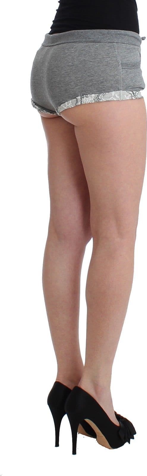 Lingerie Gray Mini Shorts Sleepwear Hotpants - 4