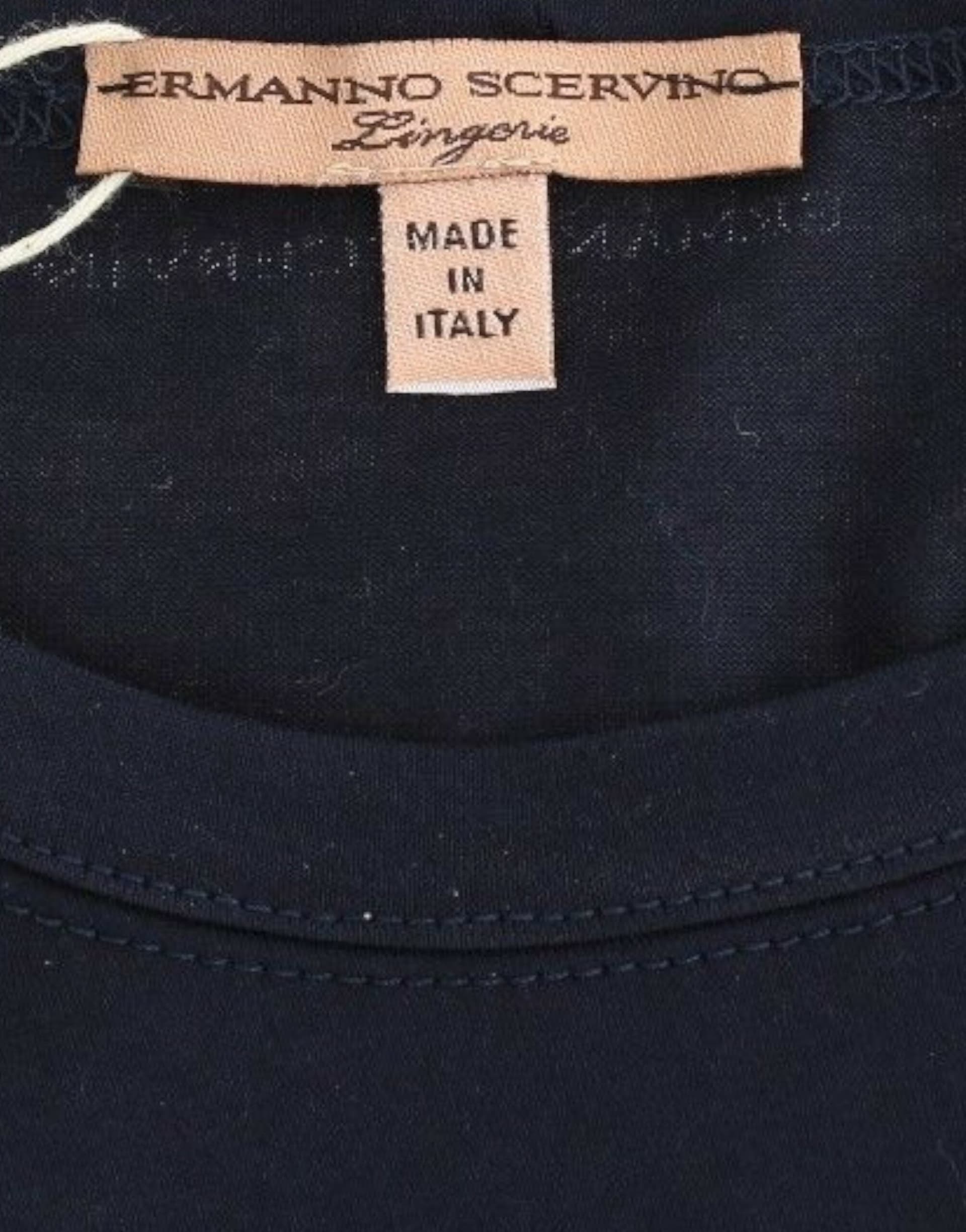Lingerie Blue Crewneck Cotton Logo T-shirt - 5