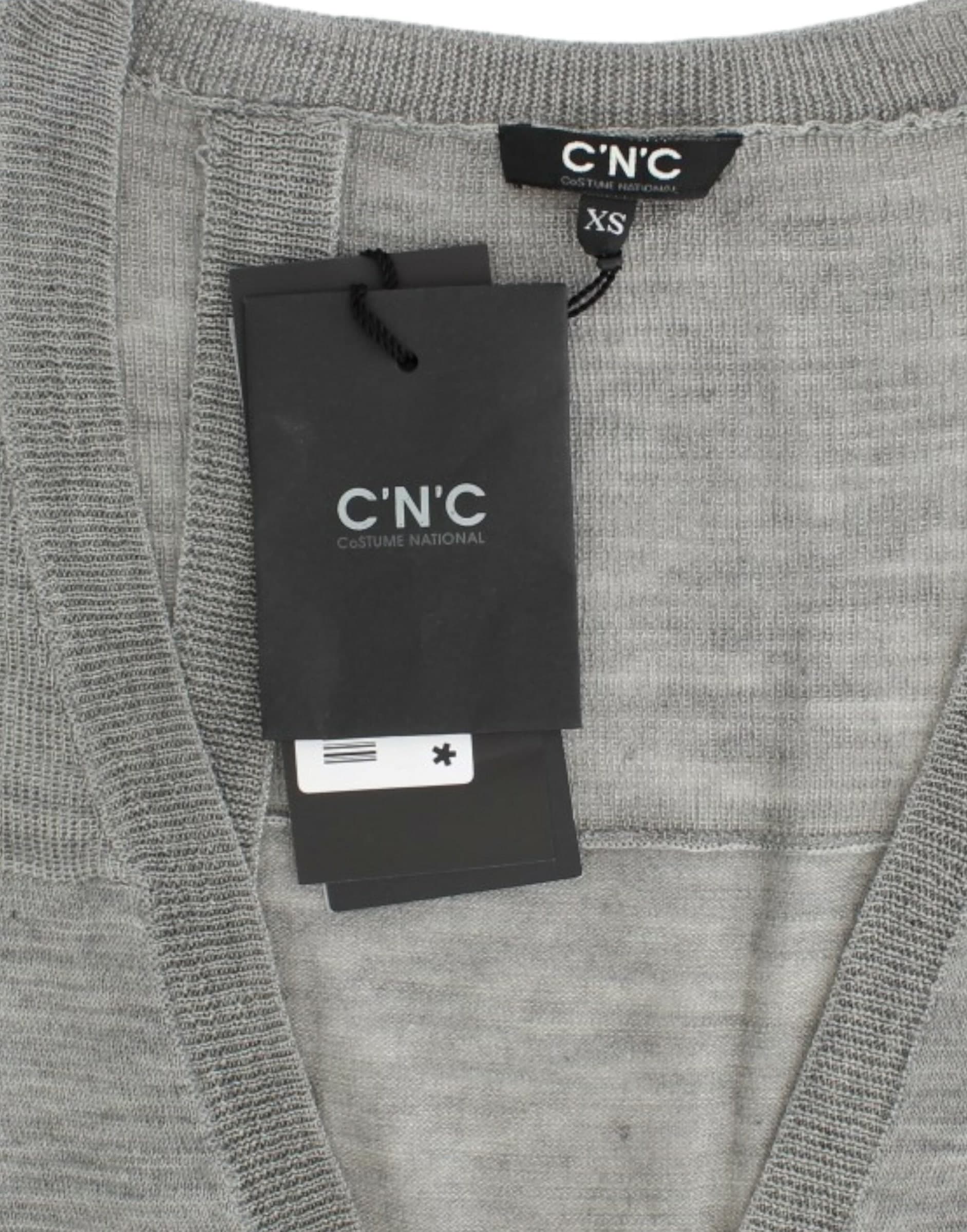 Gray lightweight cardigan - 3