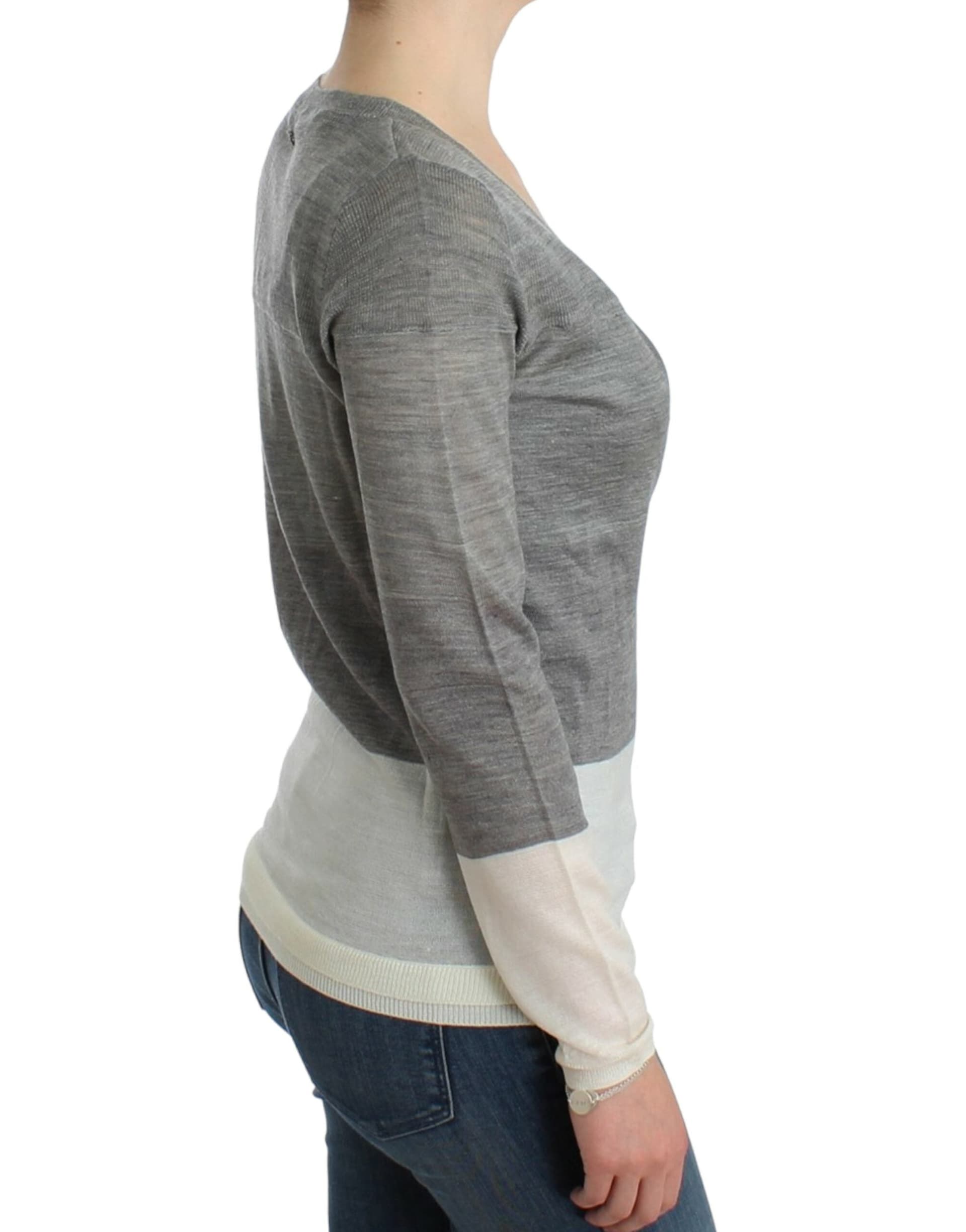 Gray lightweight cardigan - 6