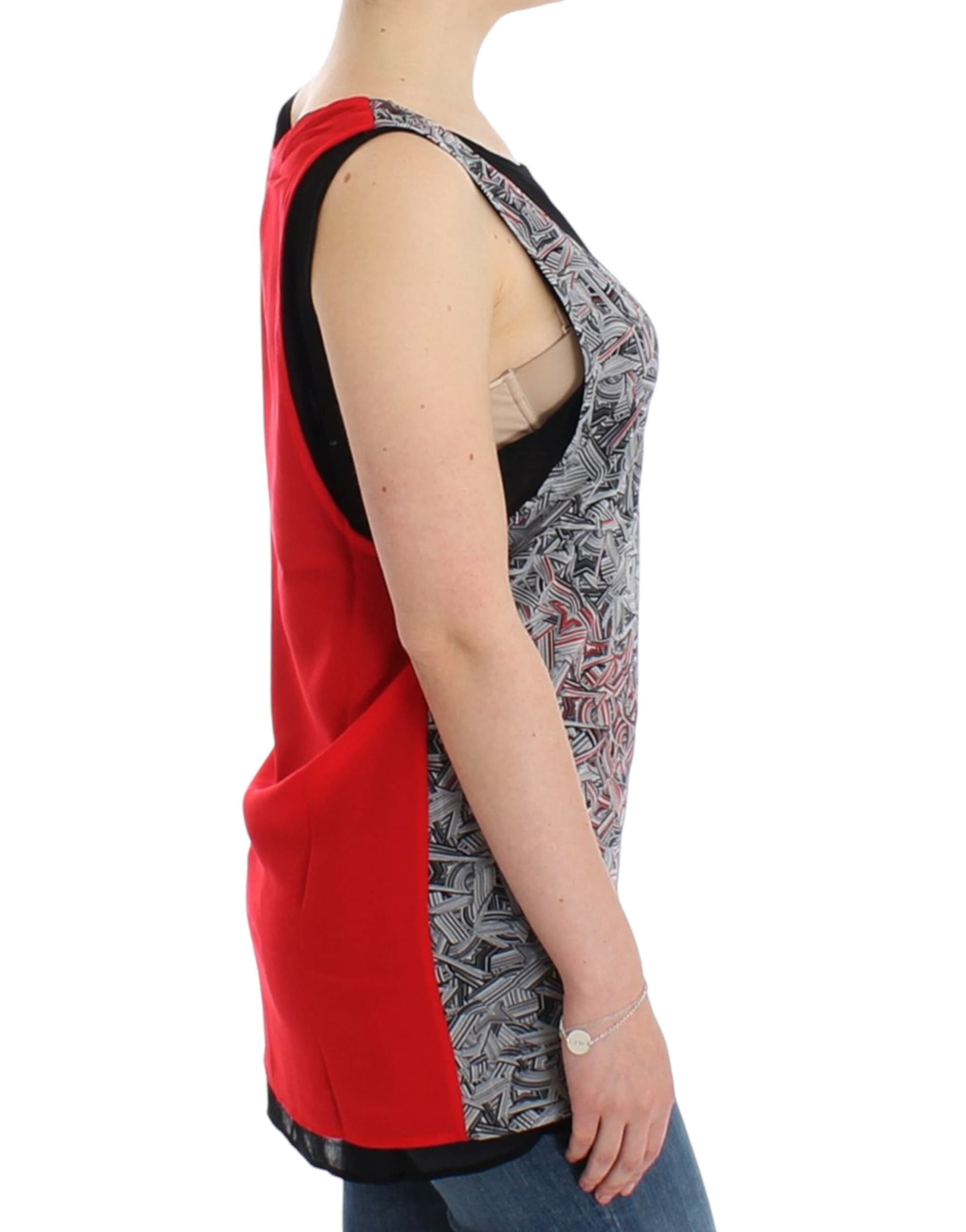 Black sleeveless top - 3