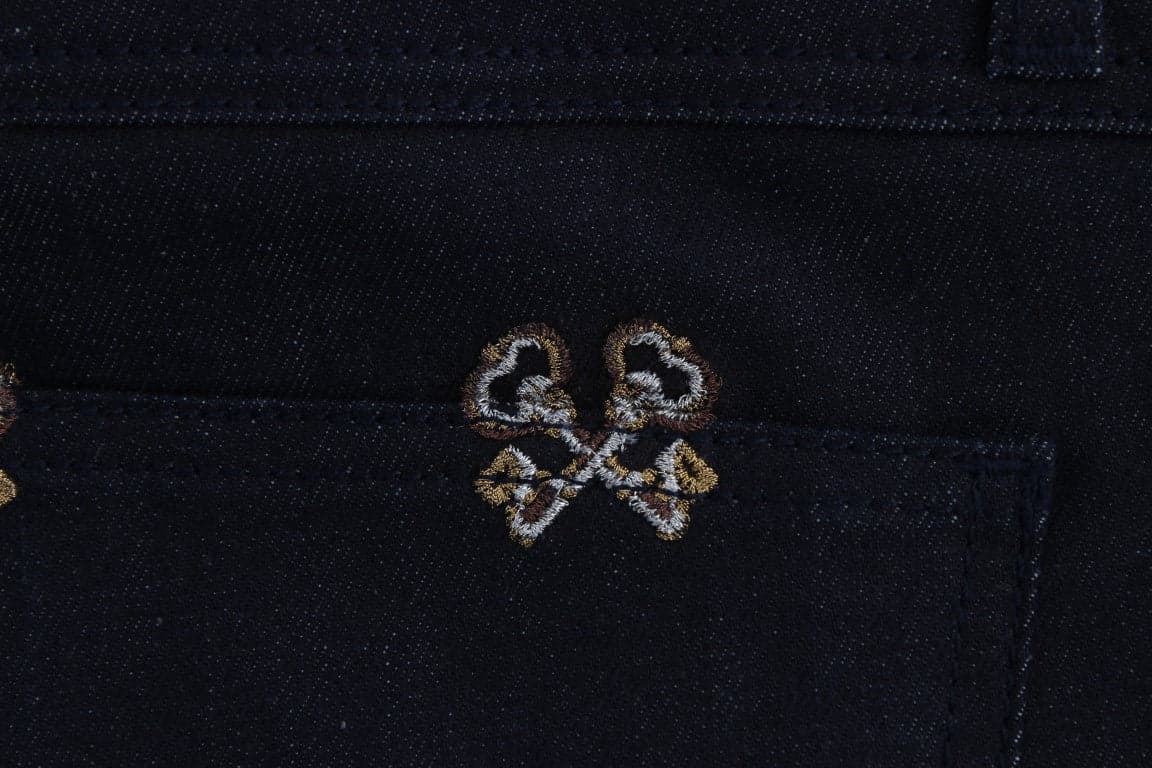 Blue Key Embroidered Slim Fit KATE Jeans - 6