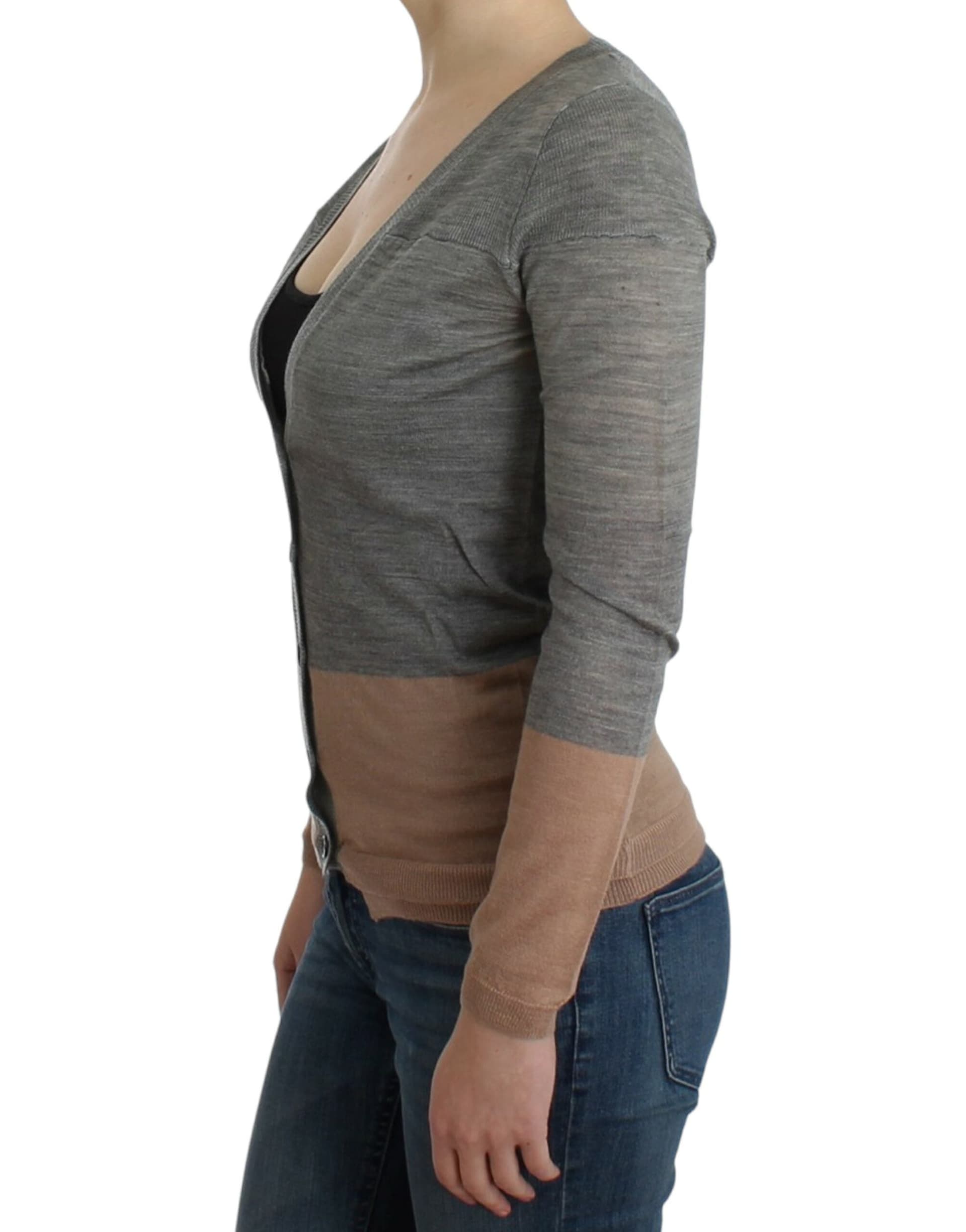 Gray lightweight cardigan - 7