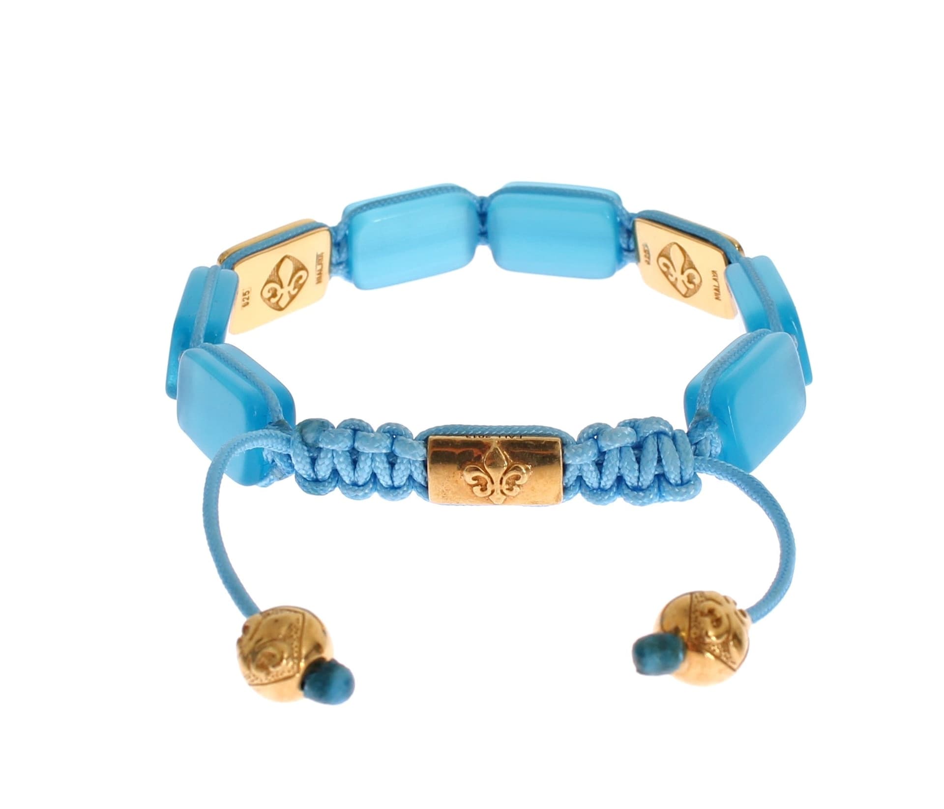 CZ Opal 18K Gold 925 Bracelet - 5