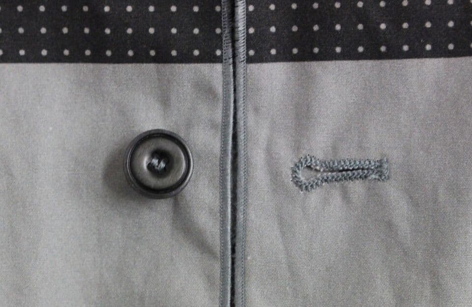 Gray Polka Dot Dress Vest Gilet Weste - 3