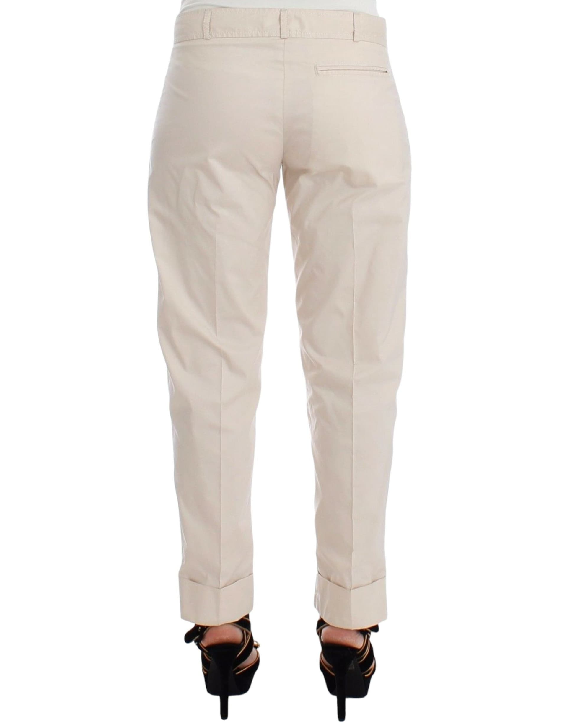 Beige Chinos Casual Dress Pants Khakis - 3
