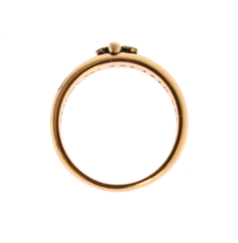 Gold Plated 925 Silver Ring - 5